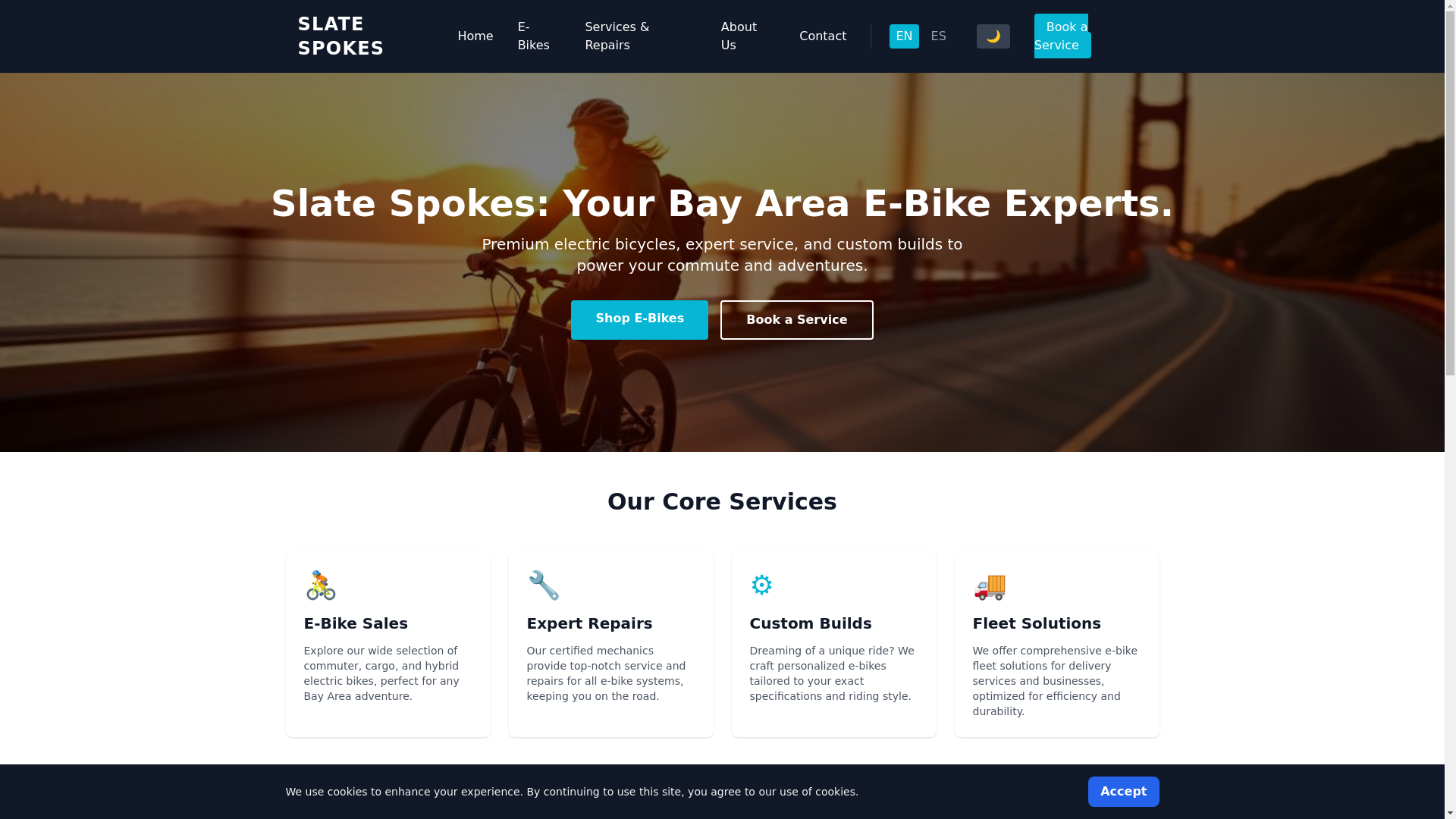 website screenshot of https://americanelectric.click/