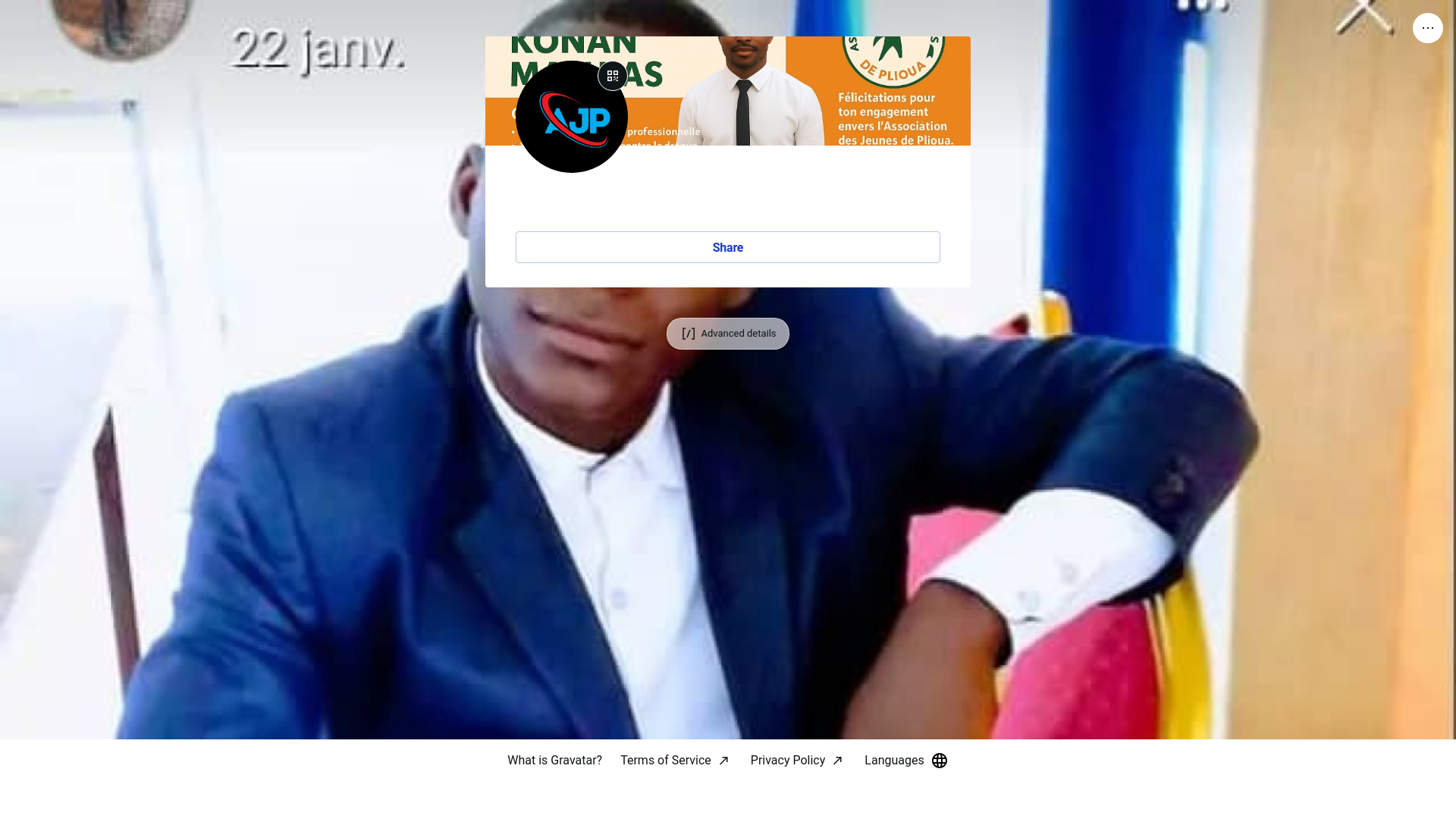 website screenshot of https://associationdesjeunesdeplioua.link/