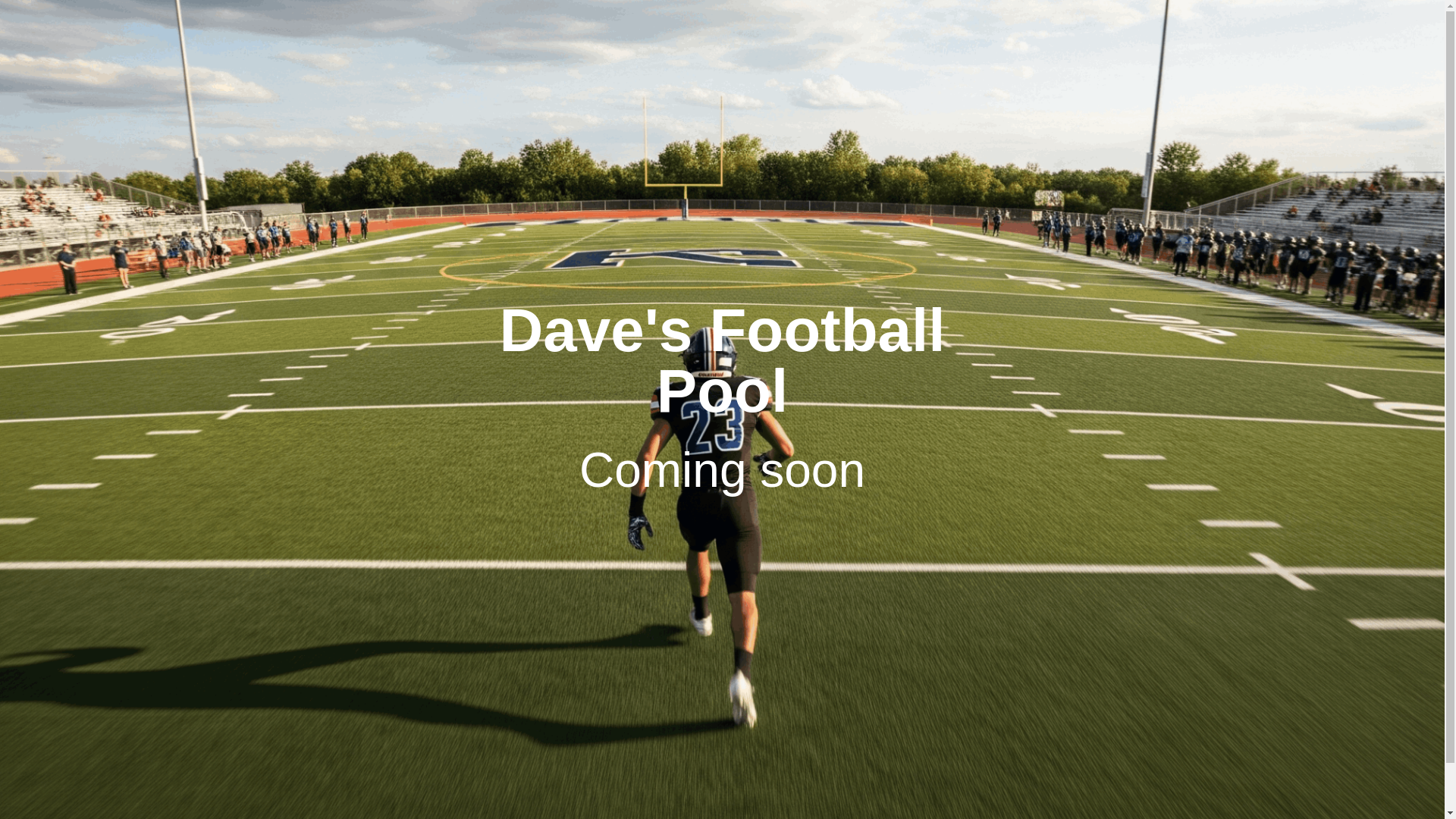 website screenshot of https://davesfootballpool.pages.dev/