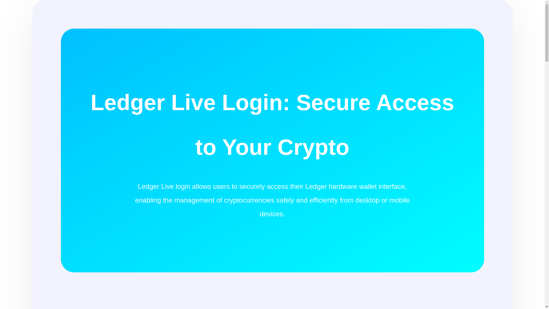 website screenshot of https://live-ldger-logein.pages.dev/