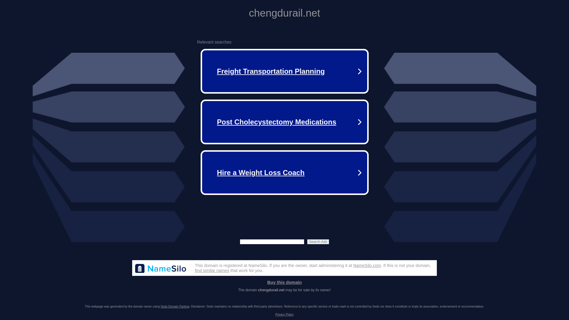 website screenshot of https://chengdurail.net/