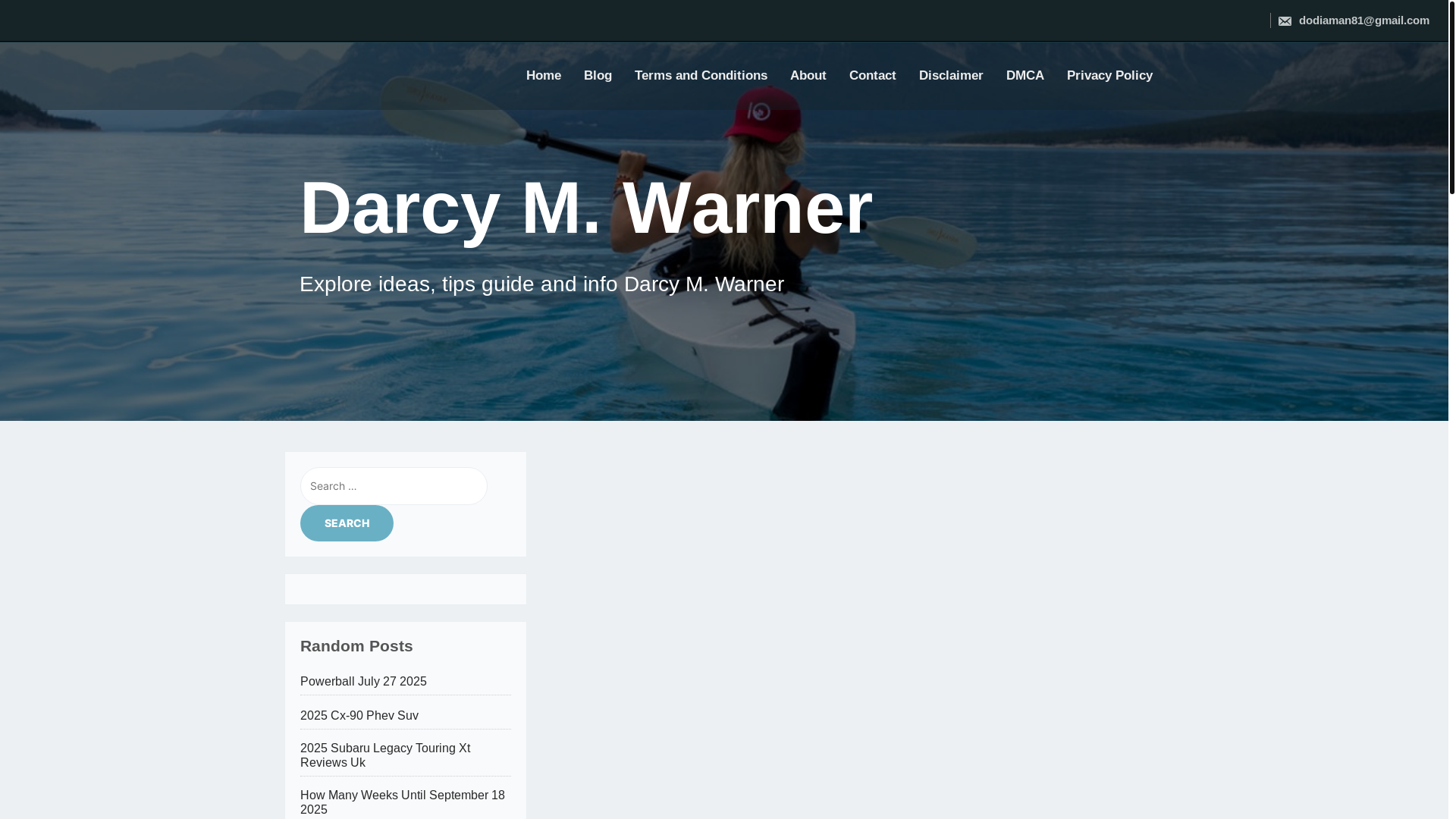 website screenshot of https://darcymwarner.pages.dev/