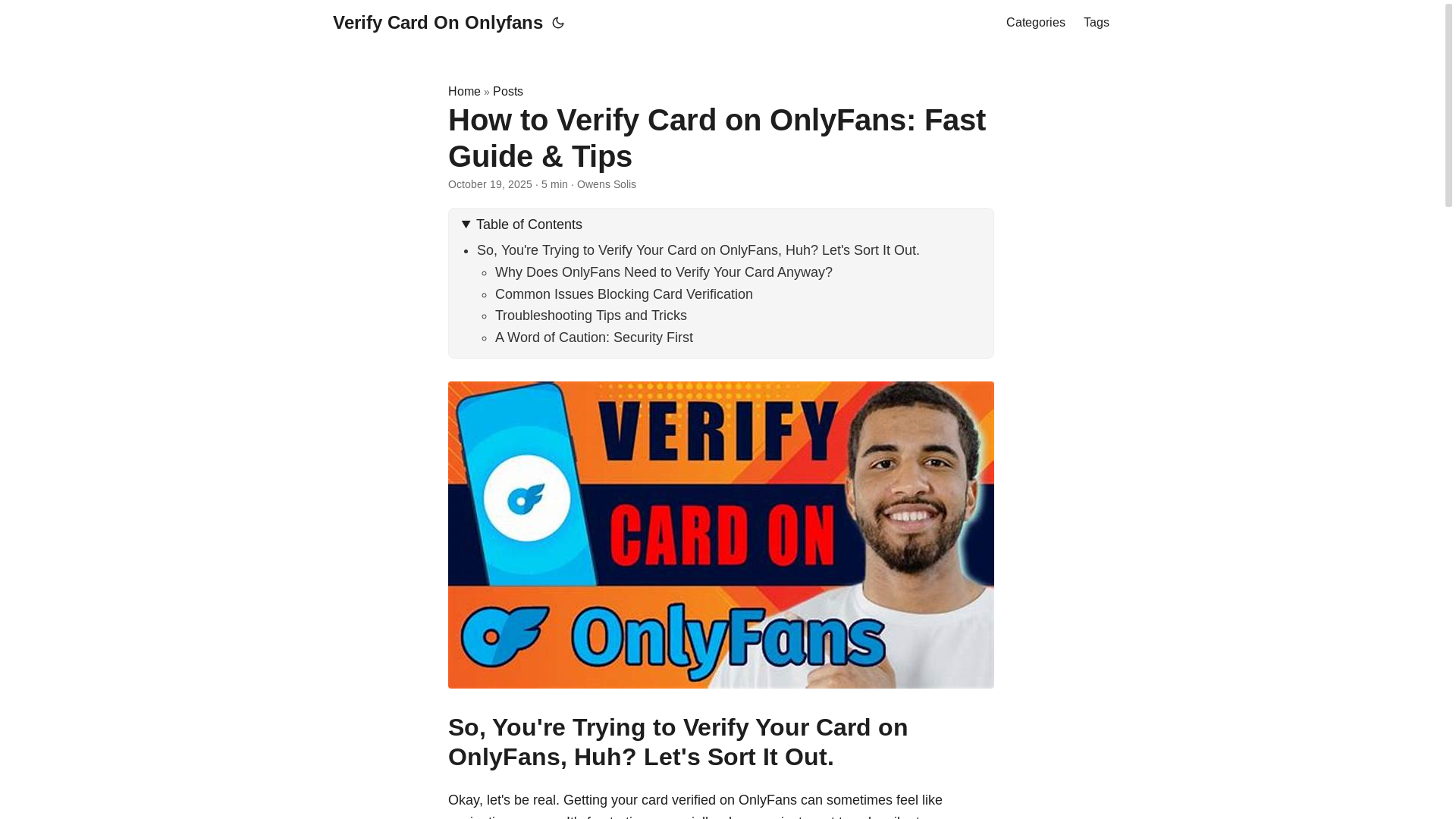 website screenshot of https://verify-card-on-onlyfans.pages.dev/
