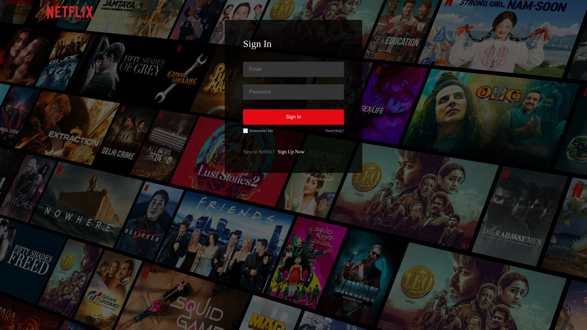website screenshot of https://netflix-clone-project-ajj.pages.dev/