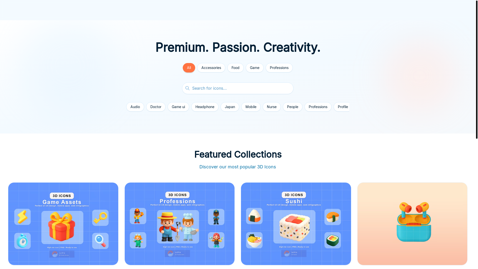 website screenshot of https://infpik.store/
