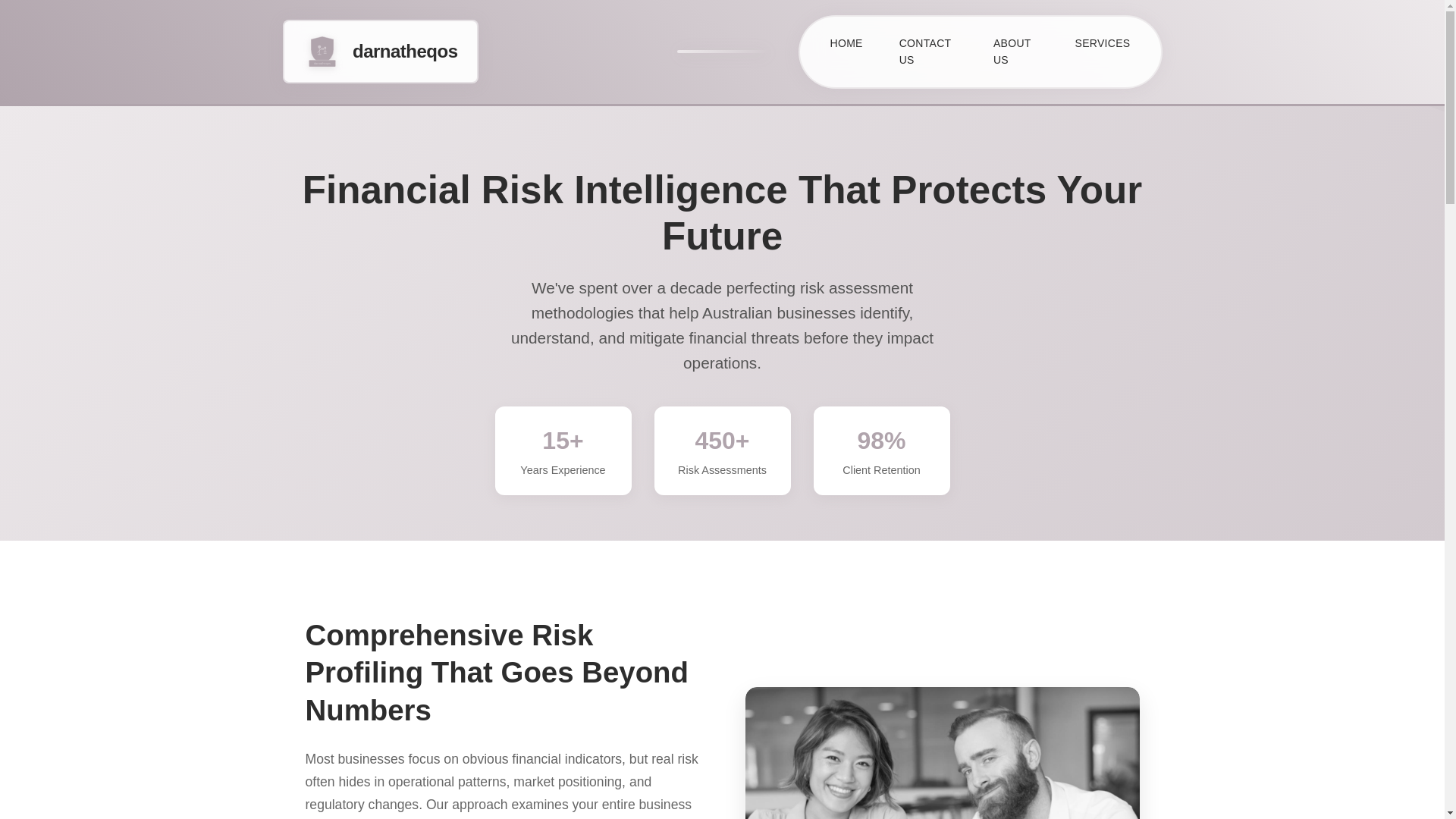 website screenshot of https://darnatheqos.com/