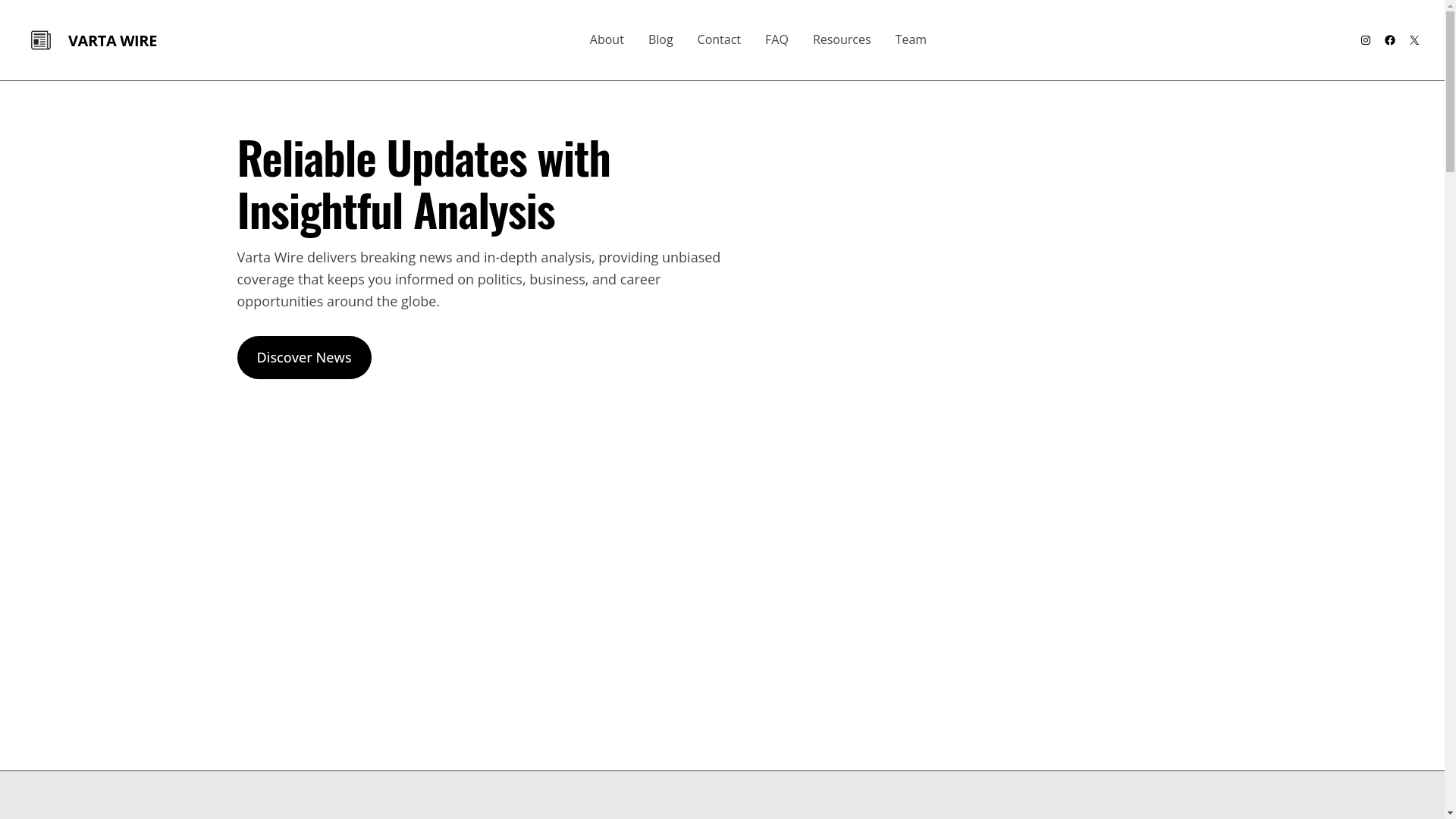 website screenshot of https://vartawire.com/