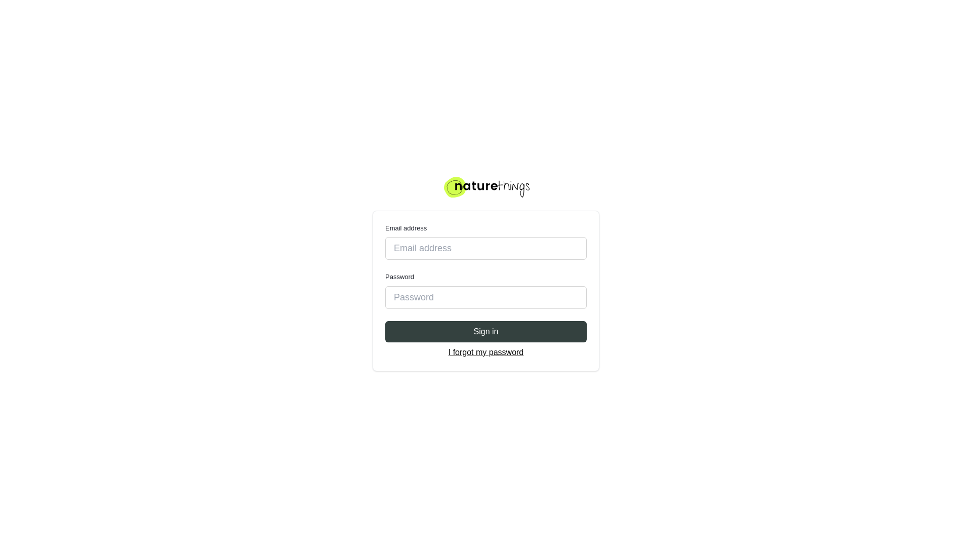 website screenshot of https://naturethings.pages.dev/