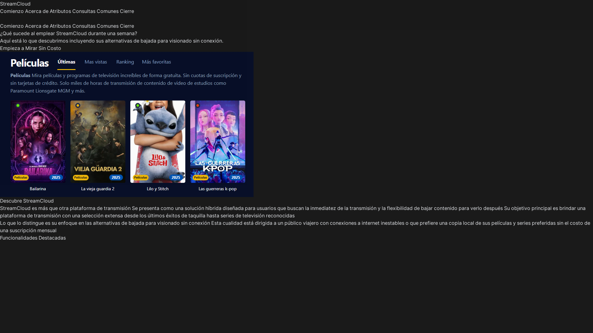 website screenshot of https://streamcloud-gw65.pages.dev/