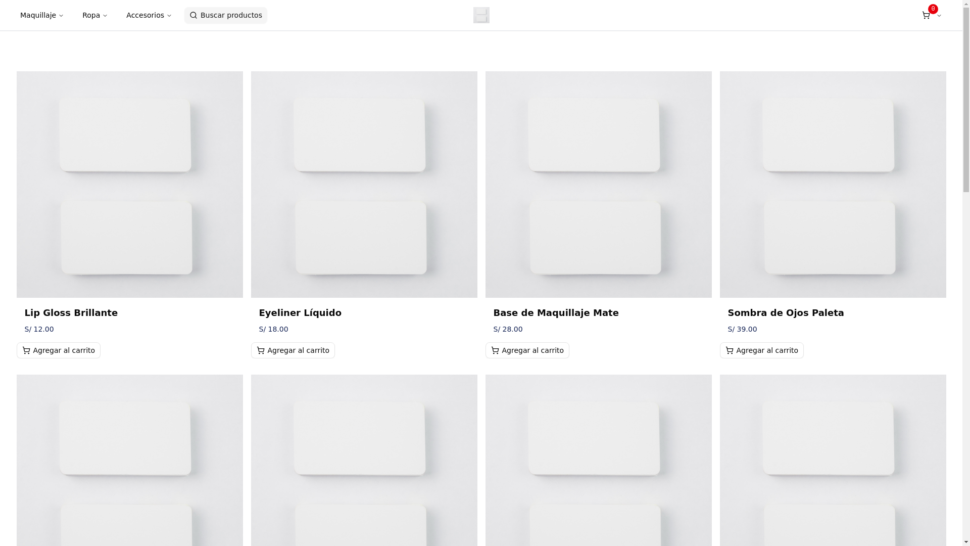 website screenshot of https://ecommerce-base.pages.dev/