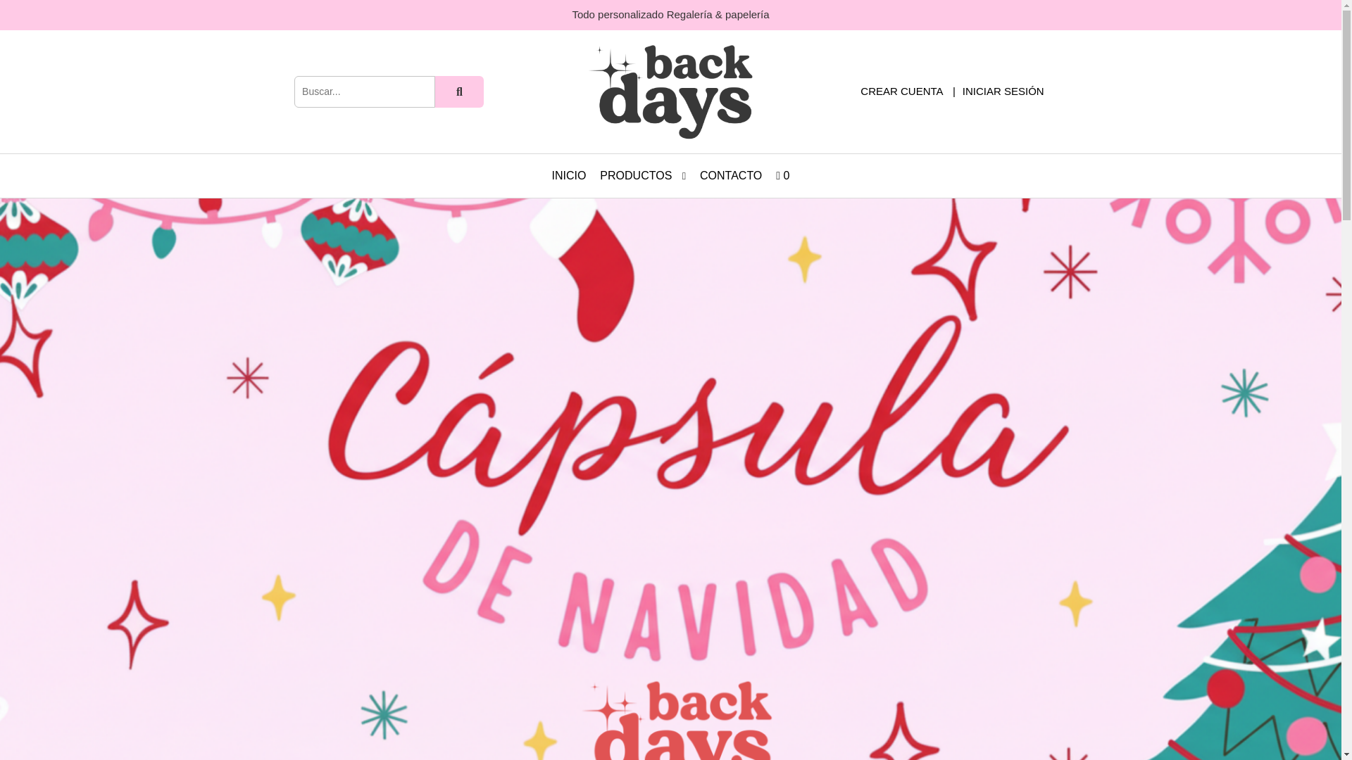 website screenshot of https://backdays.com.ar/