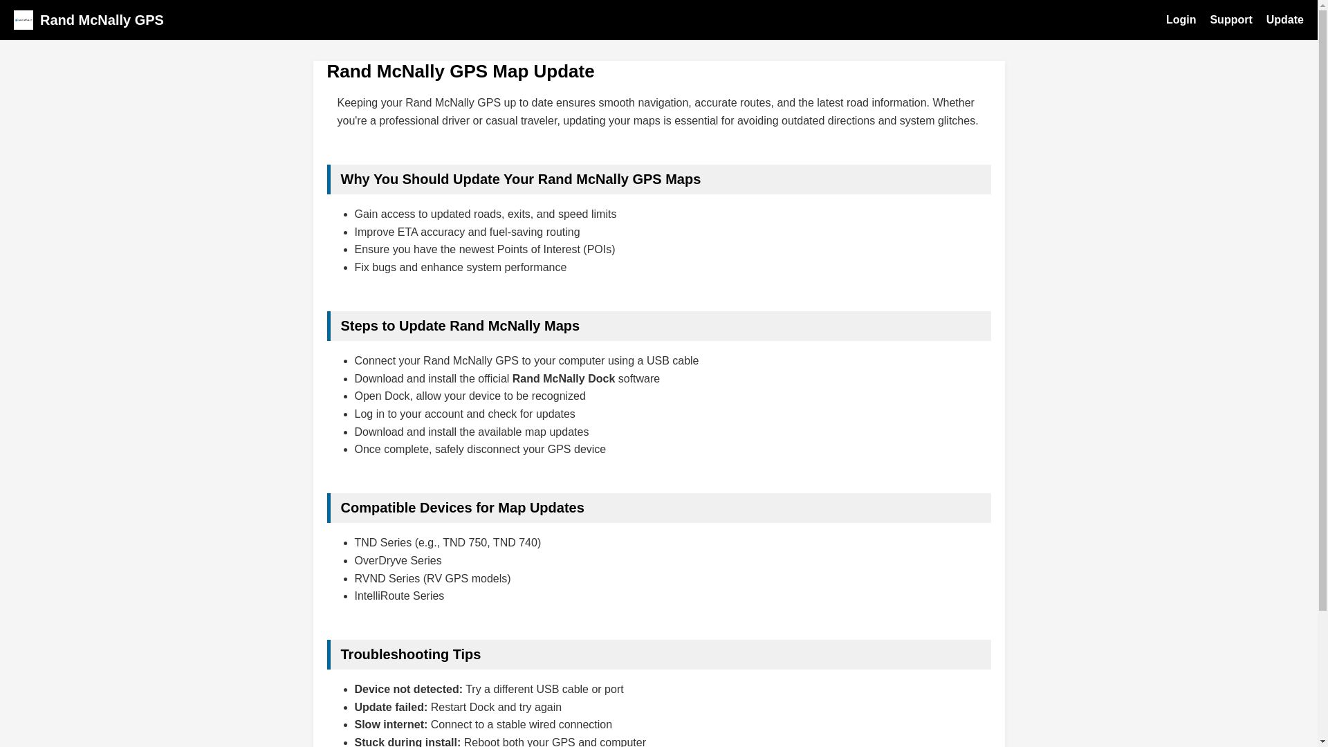 website screenshot of https://rand-mcnally-gps.pages.dev/