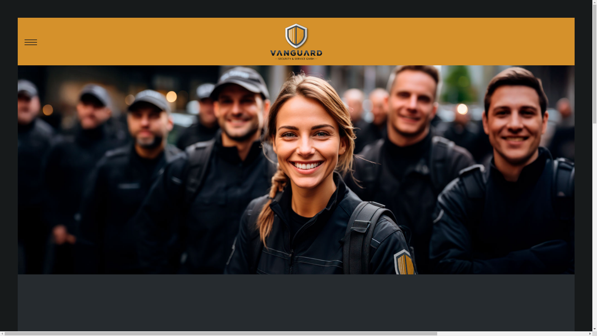 website screenshot of https://vanguard24.de/