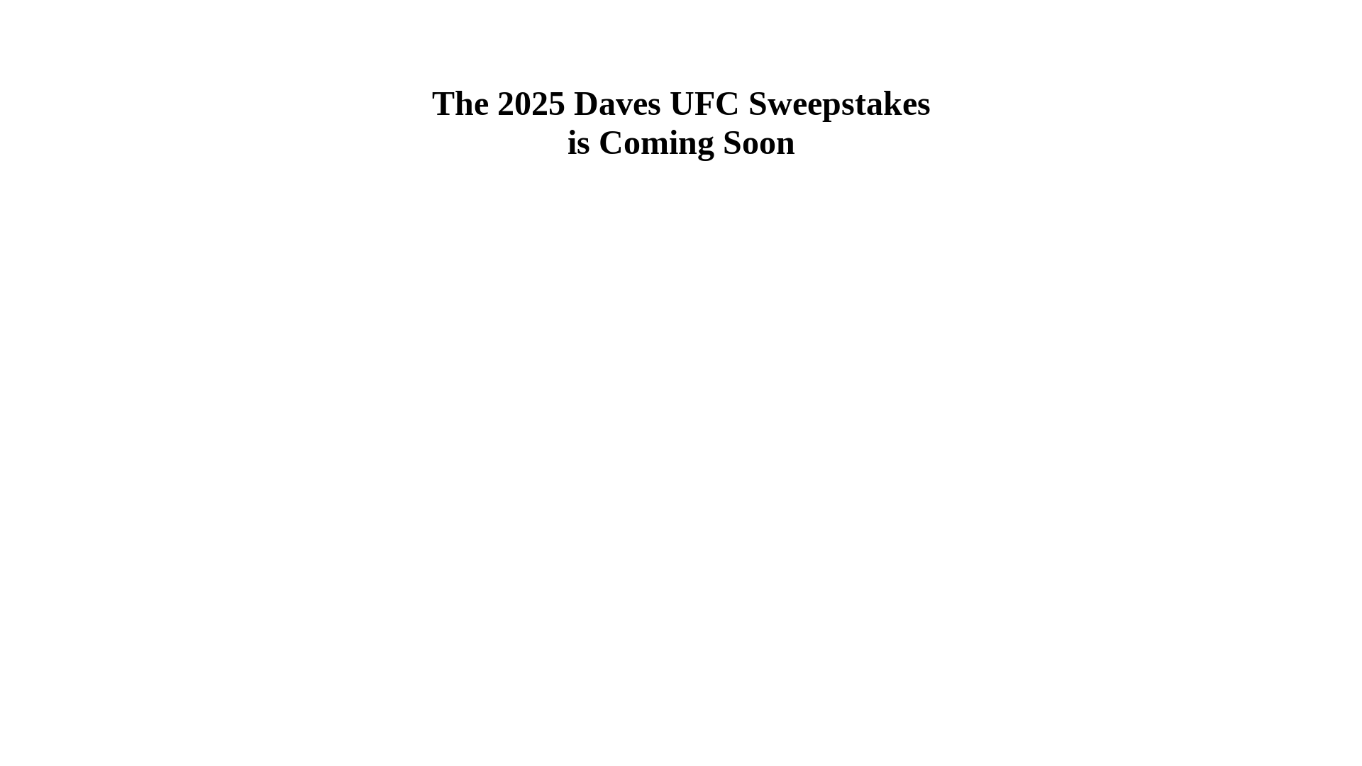 website screenshot of https://davesufcsweepstakes.com/