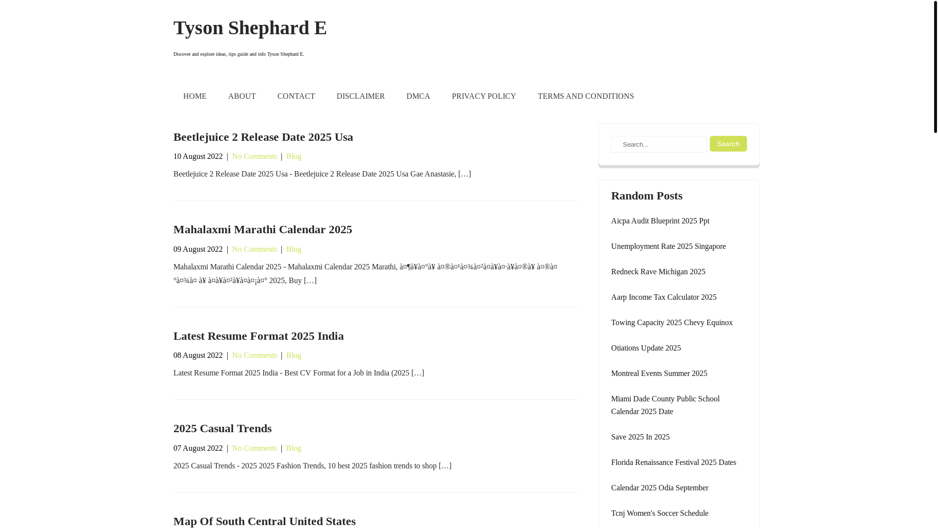 website screenshot of https://tysonshepharde.pages.dev/