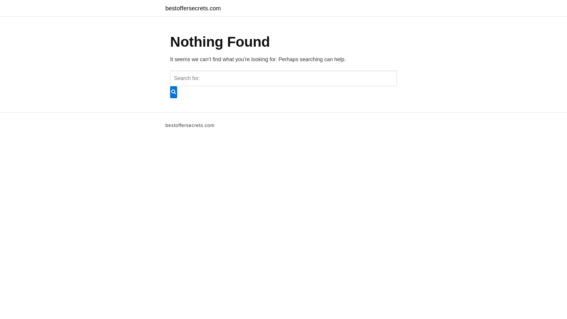 website screenshot of https://bestoffersecrets.com/