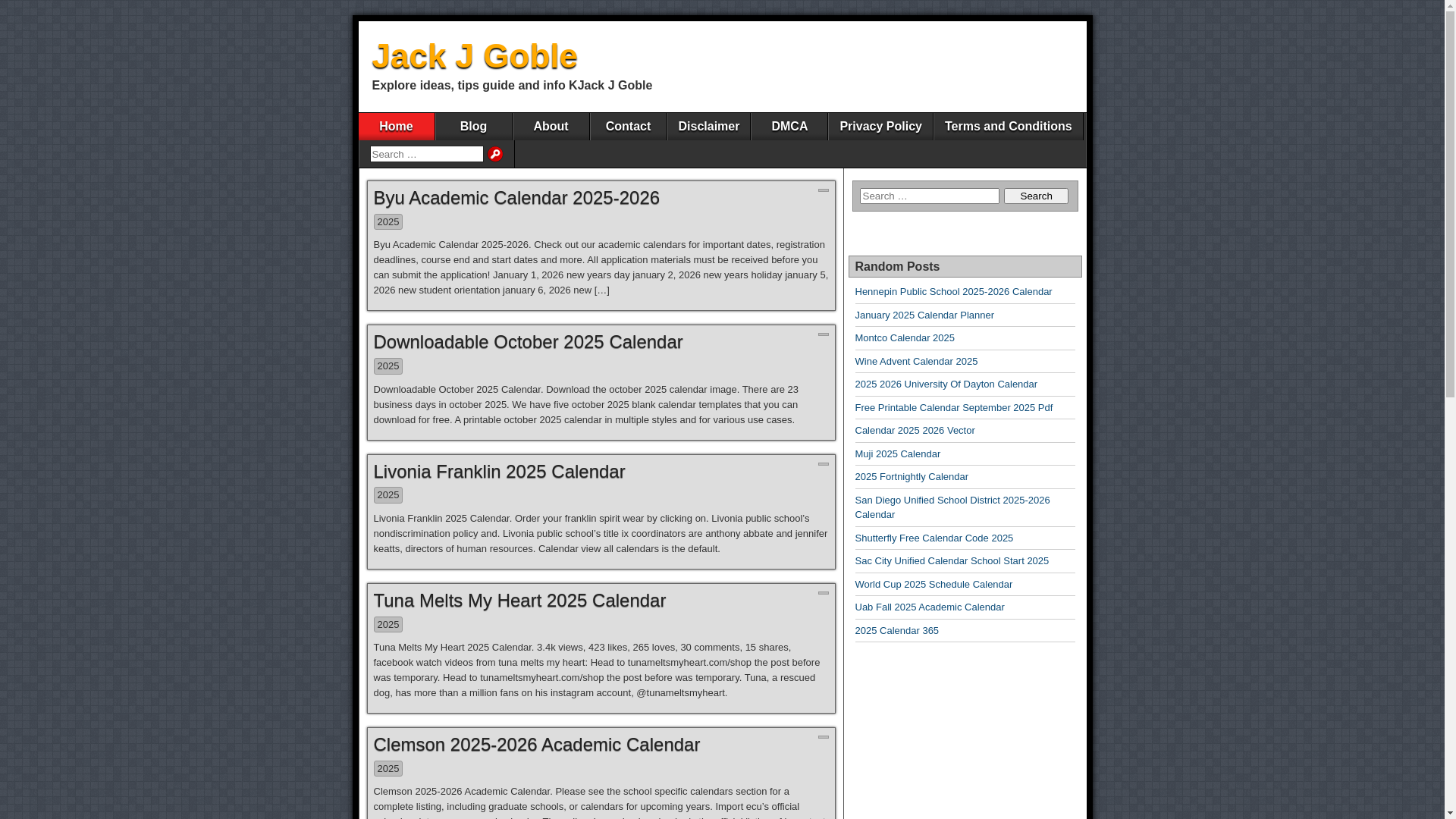 website screenshot of https://jackjgoble.pages.dev/