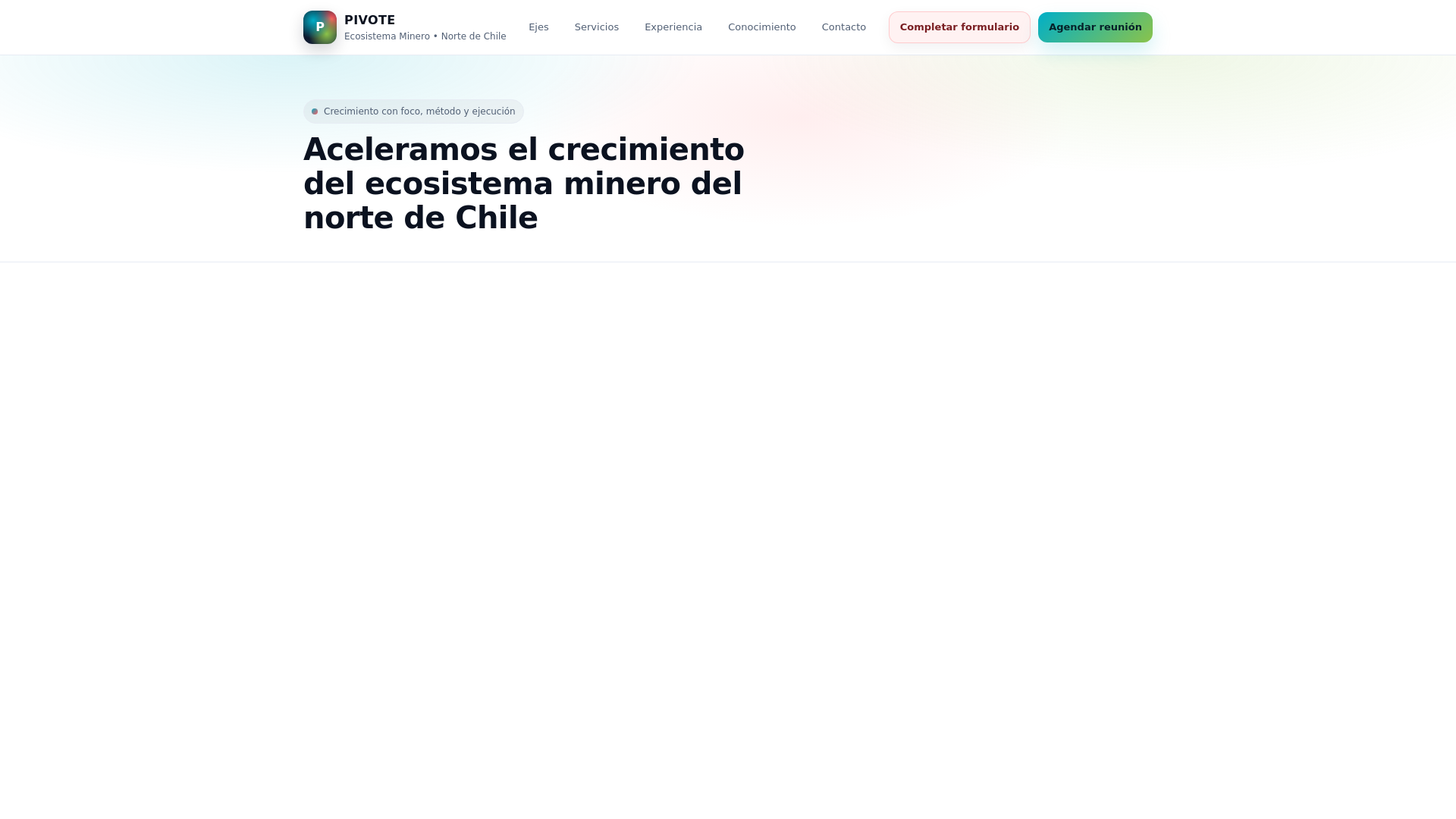 website screenshot of https://serviciospivote-site.pages.dev/