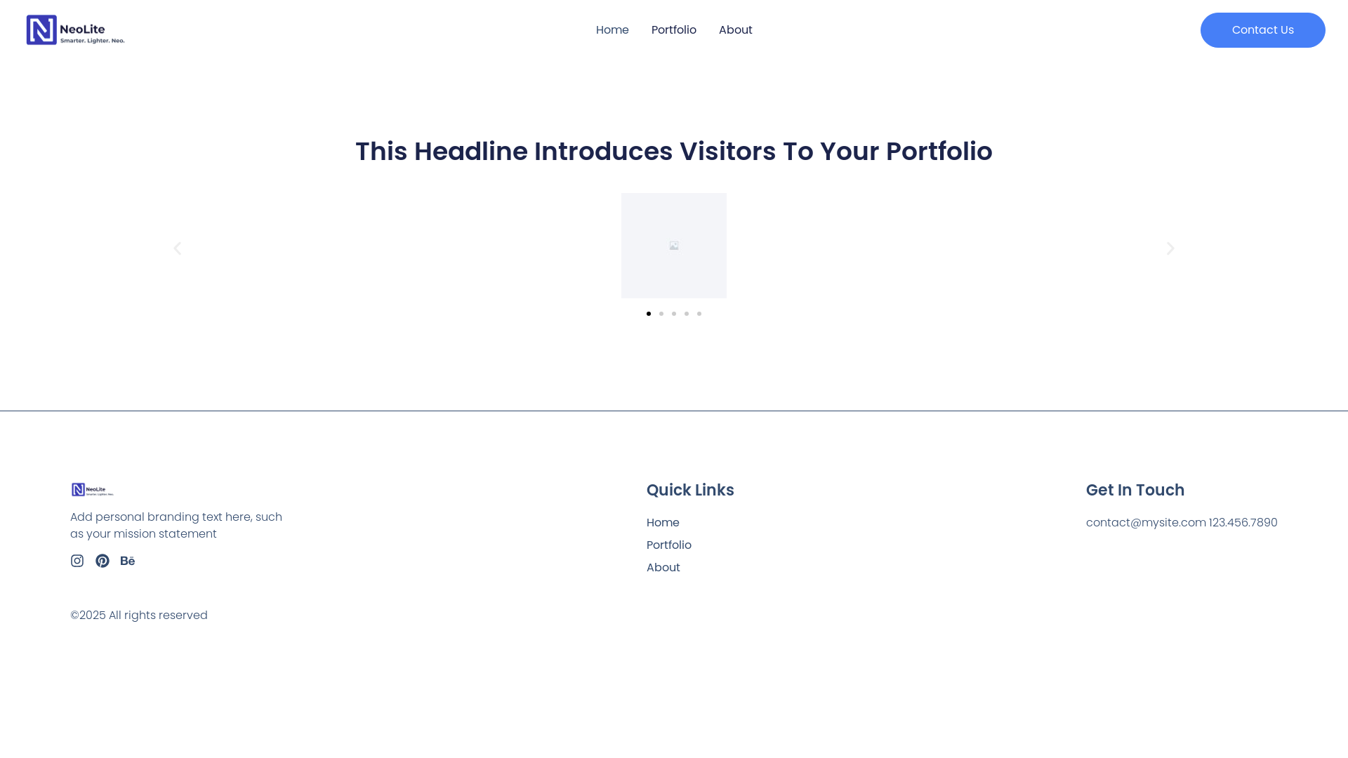 website screenshot of https://neolitesuite.com/