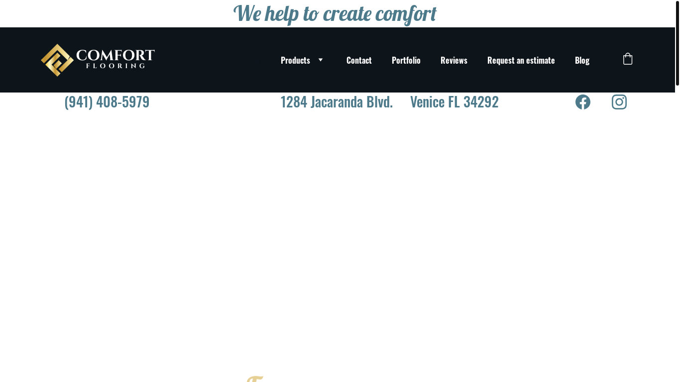 website screenshot of https://flooringportcharlotte.com/