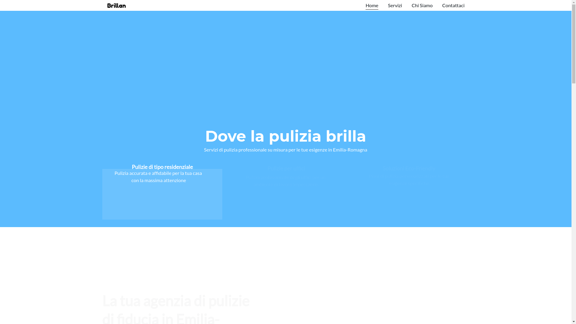 website screenshot of https://brillan.it/