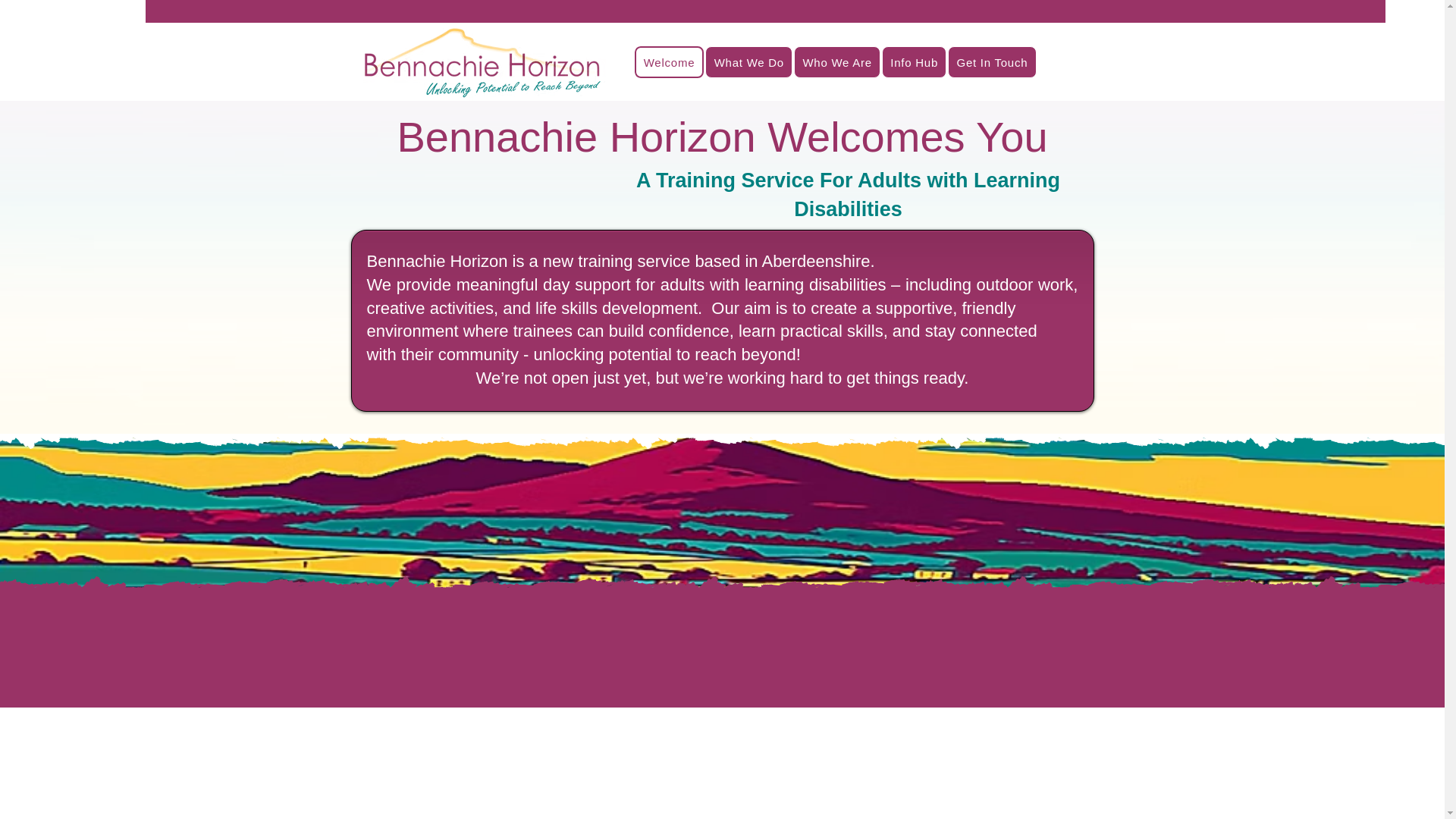website screenshot of https://bennachiehorizon.com/