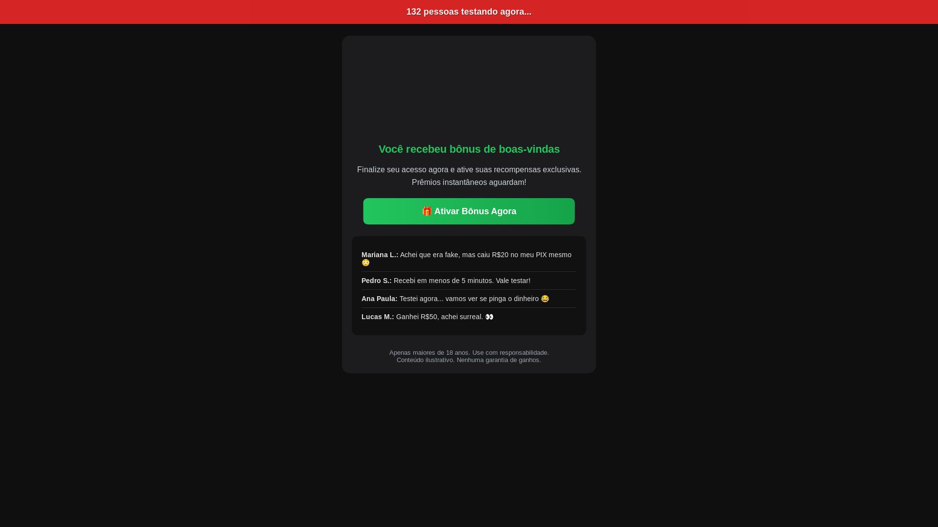 website screenshot of https://toquepremiado.online/