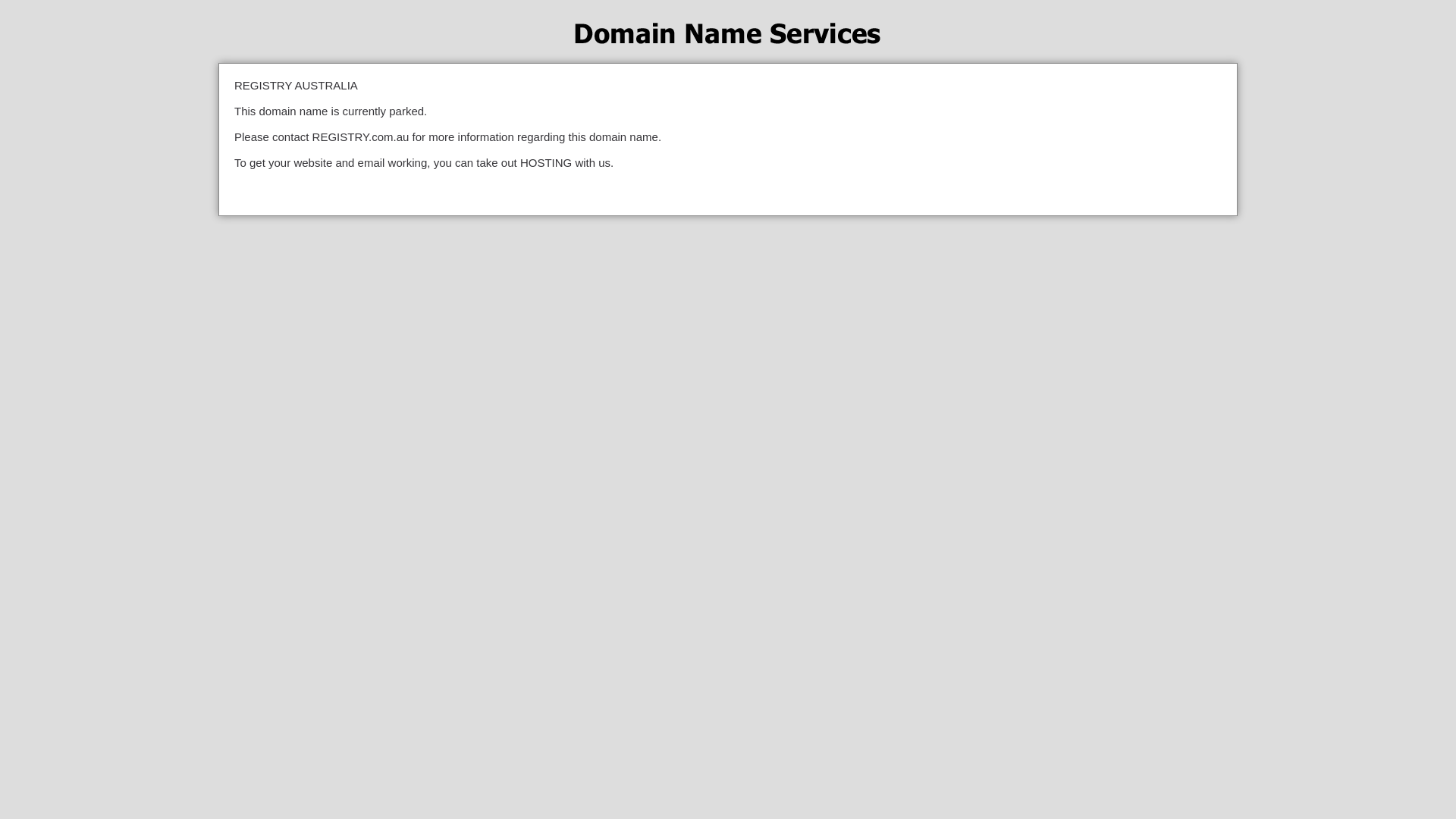 website screenshot of https://vigilwiredevents.com.au/