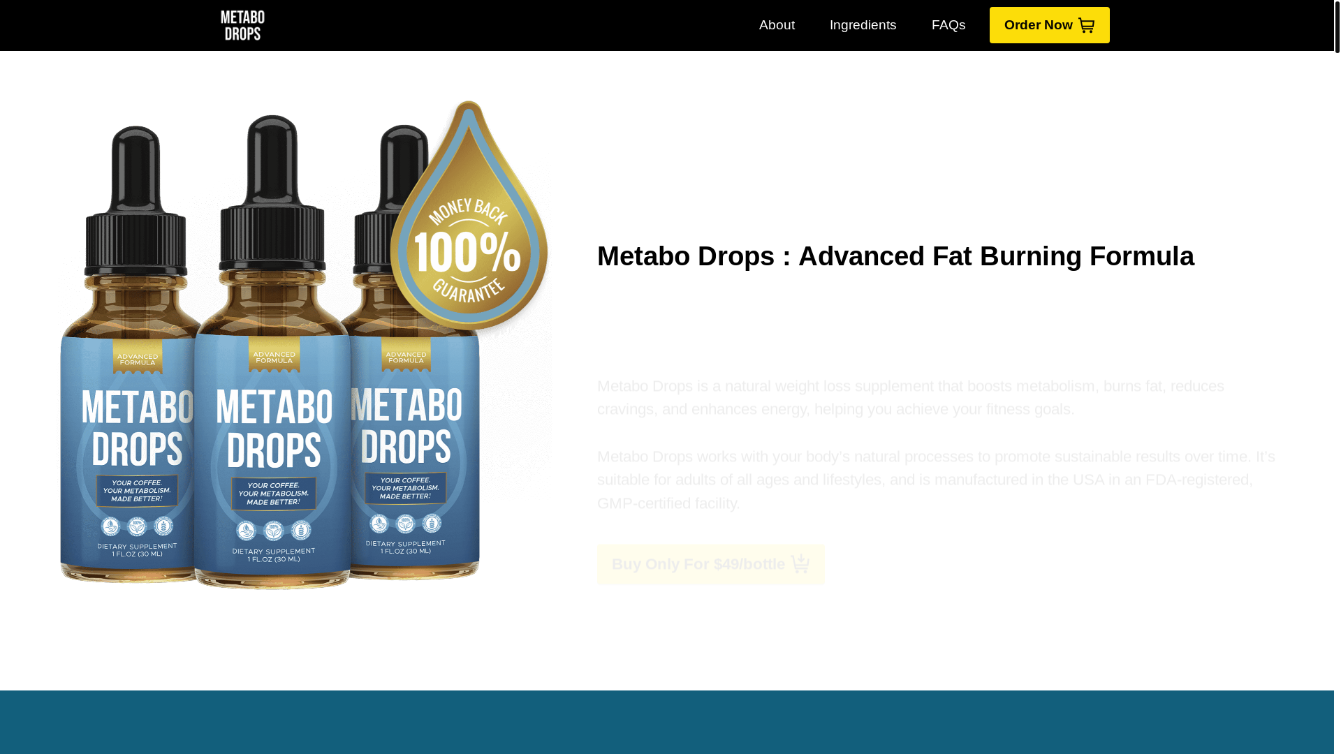 website screenshot of https://usa-en-metabodrops.com/