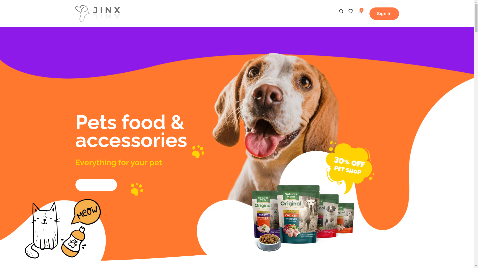 website screenshot of https://mundocanino.dog/
