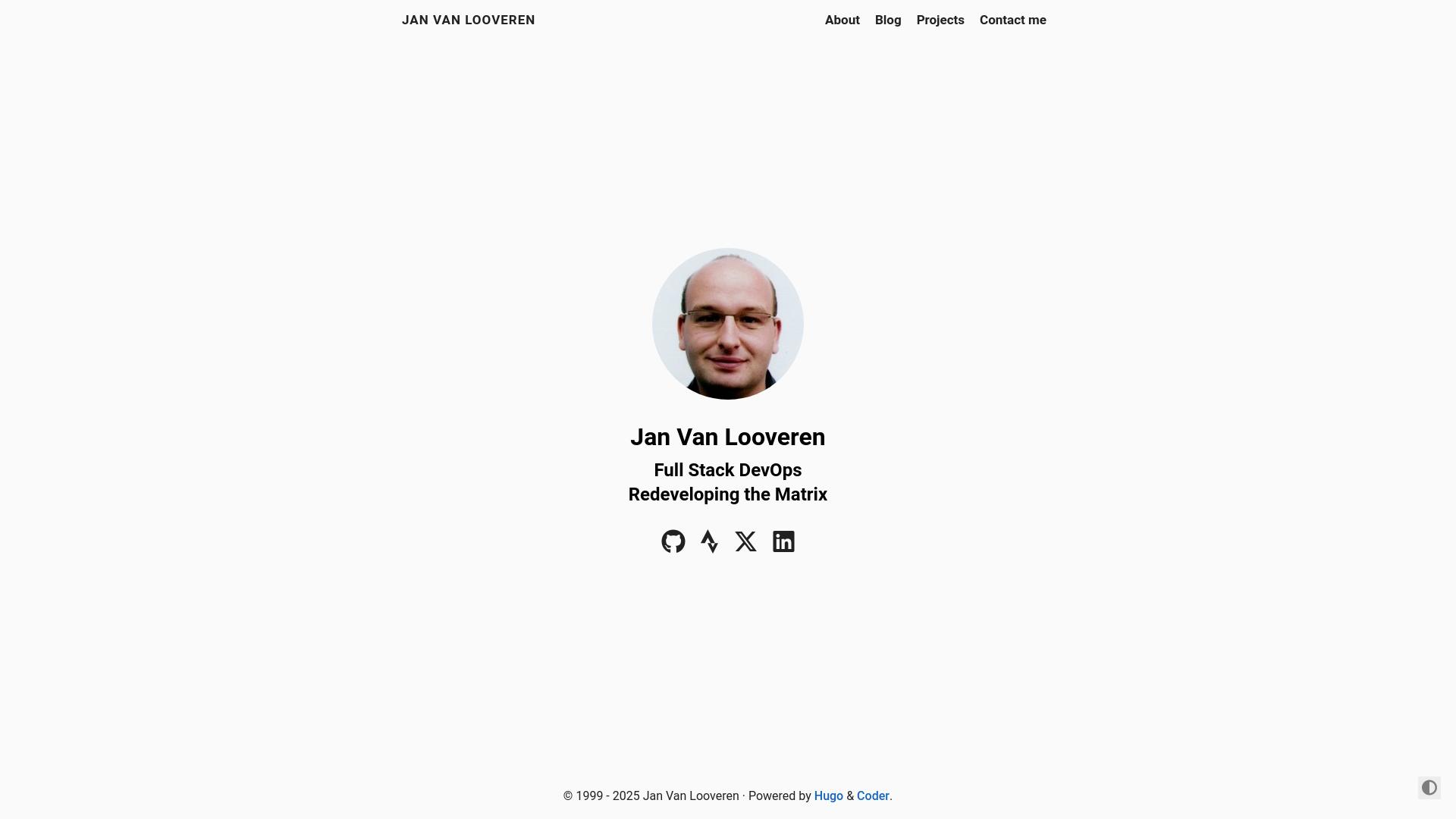 website screenshot of https://vanloovereninfo.pages.dev/