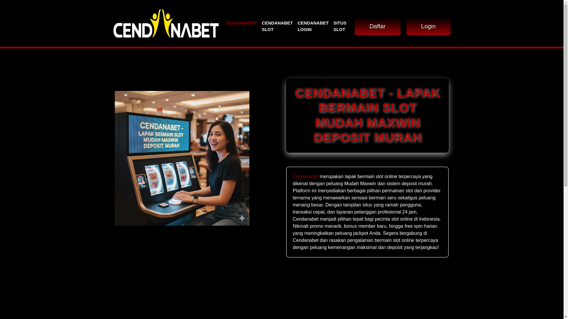 website screenshot of https://cendanabet-am7.pages.dev/