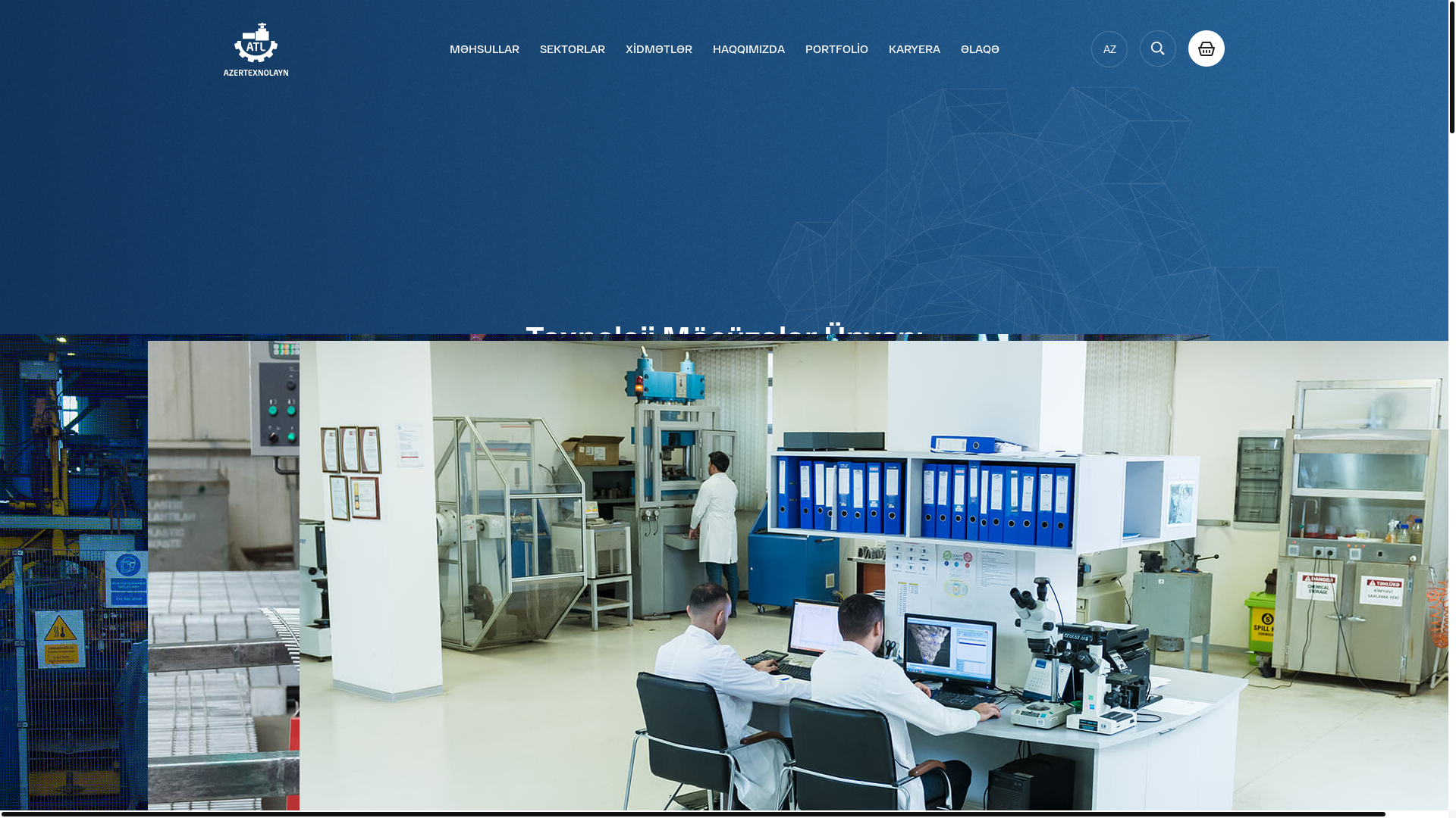 website screenshot of https://azertexnolayn.com/