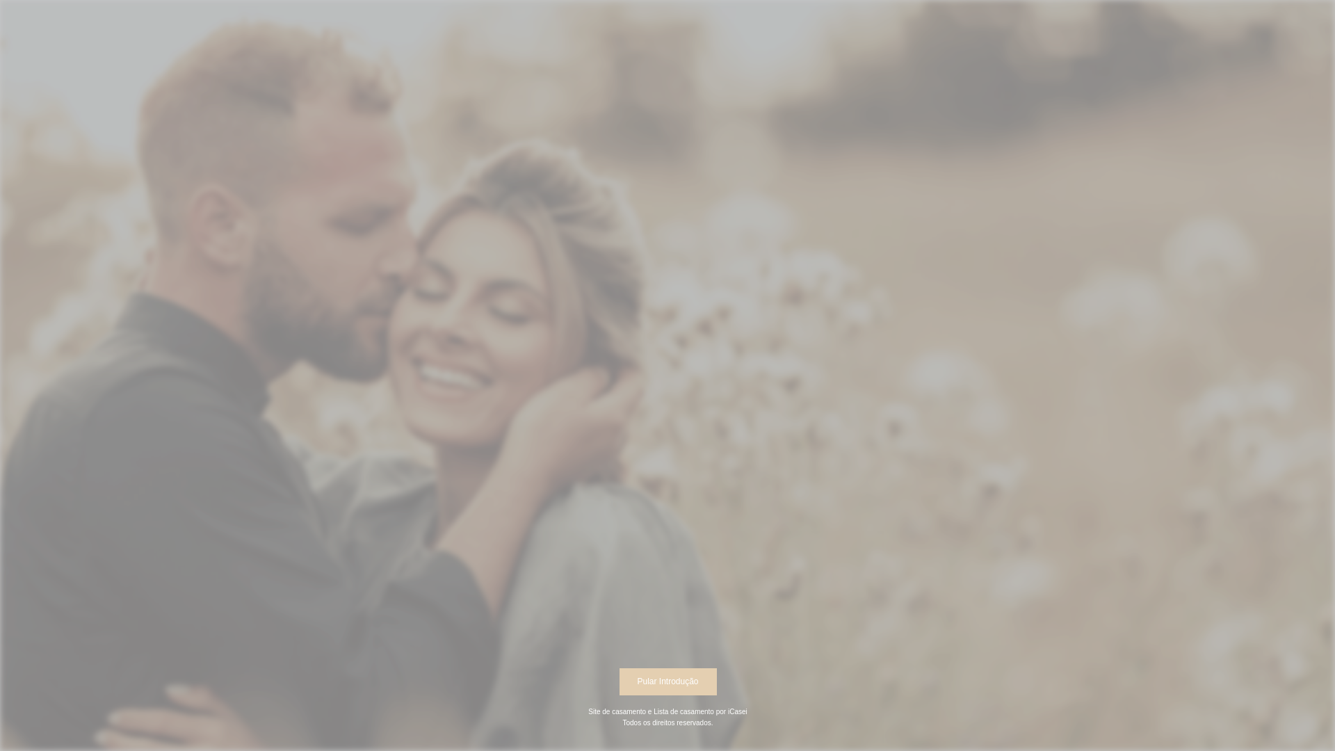 website screenshot of https://paolaeleandro.com.br/