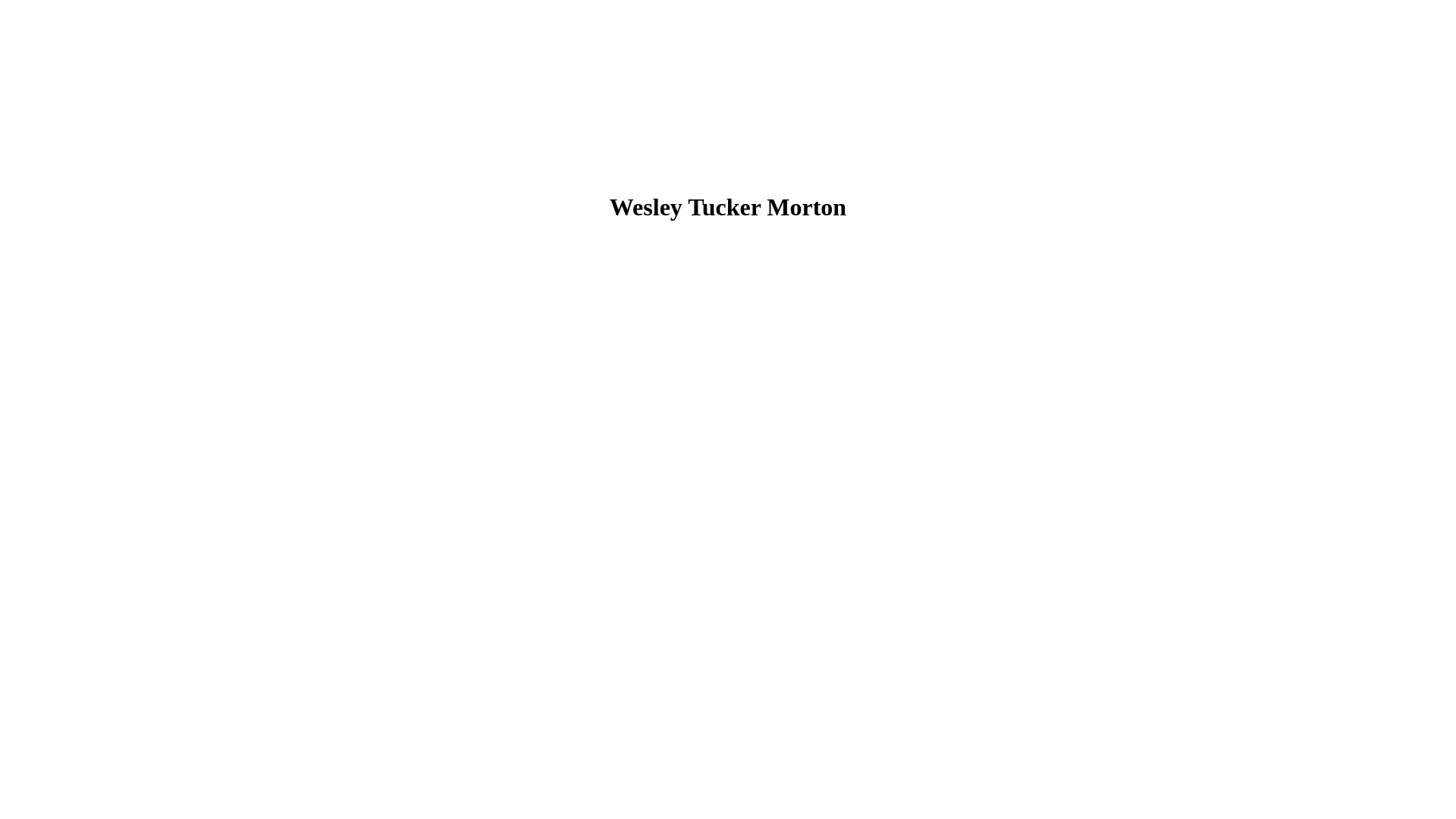 website screenshot of https://wesleytuckermorton.com/