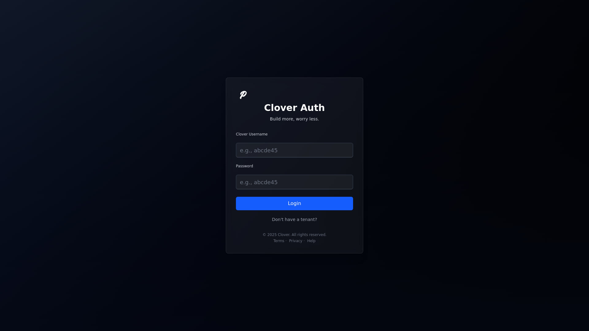 website screenshot of https://clover-frontend-2zw.pages.dev/