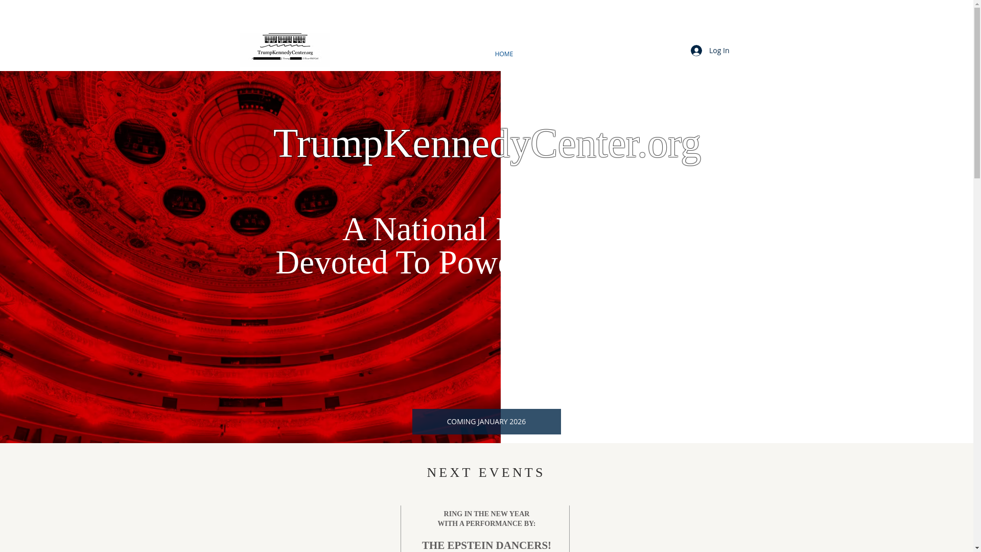 website screenshot of https://trumpkennedycenter.org/