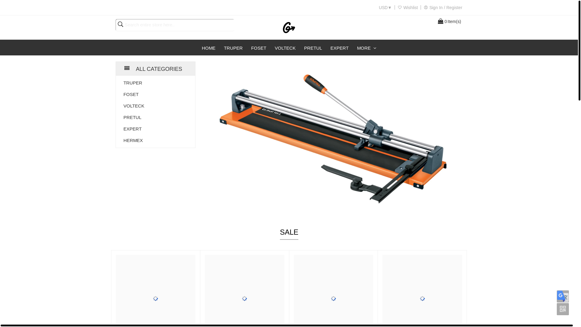 website screenshot of http://saddlerccesories.shop/