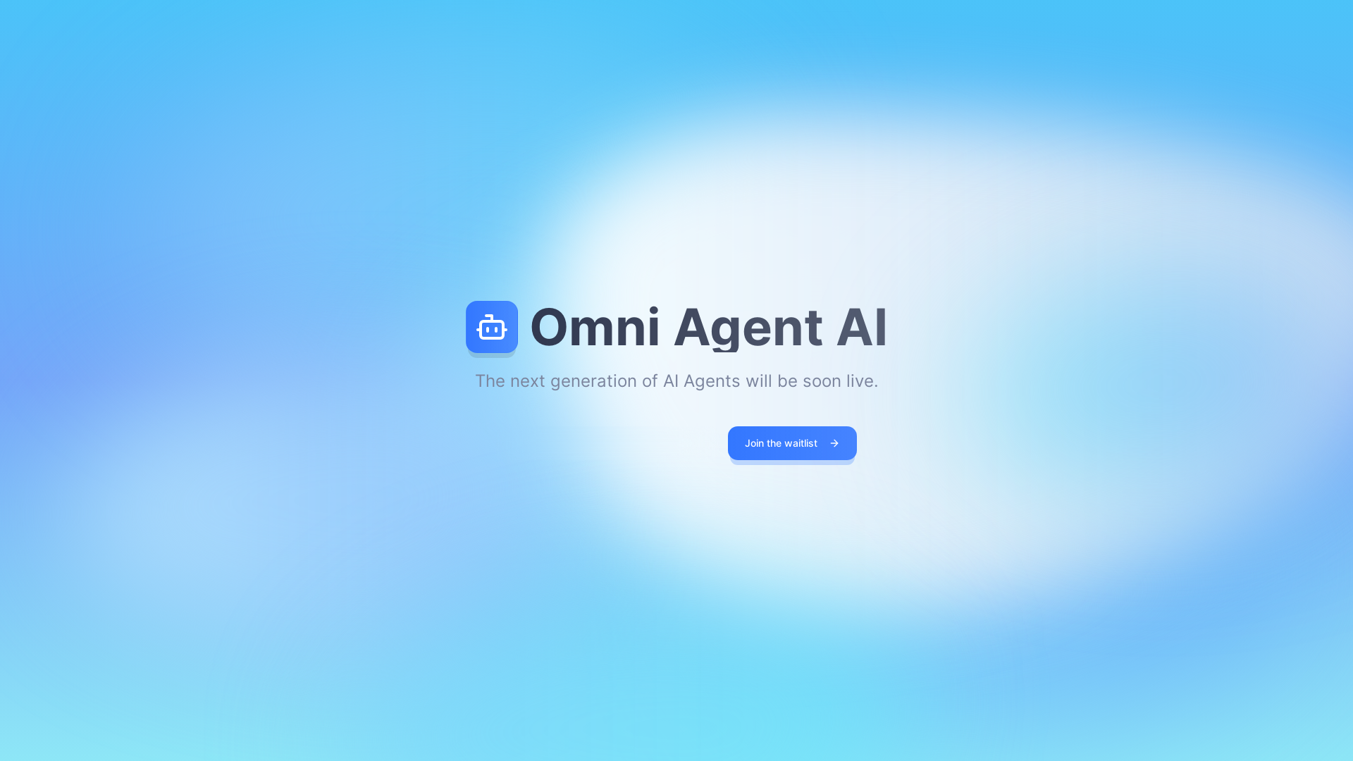 website screenshot of https://omni-agent.eu/