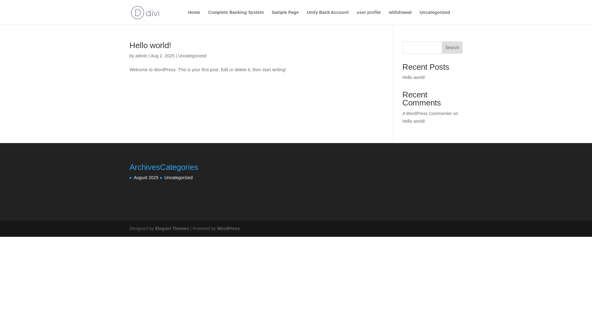 website screenshot of https://unitycreditcapital.online/