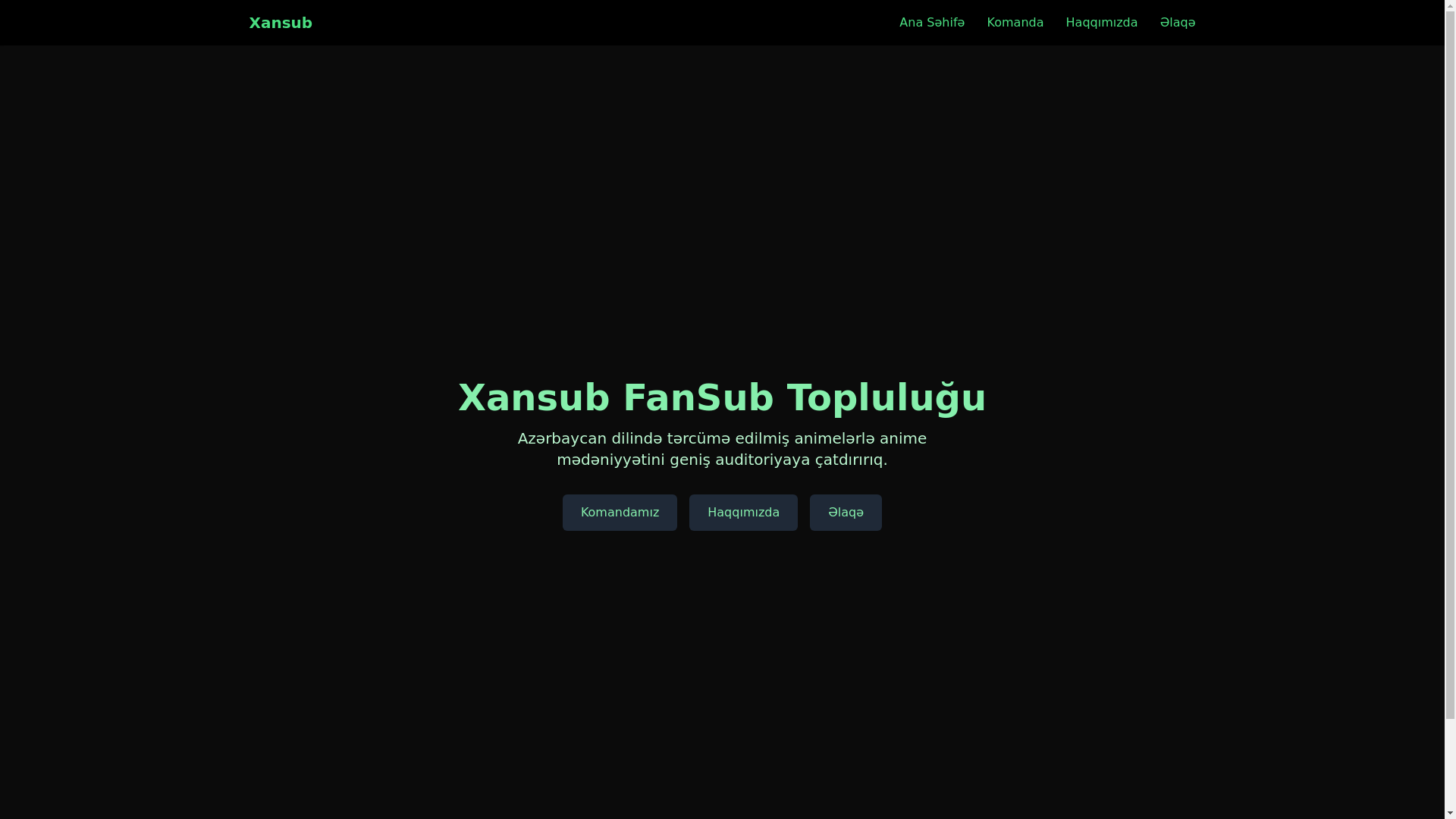 website screenshot of https://xansubs.com.az/