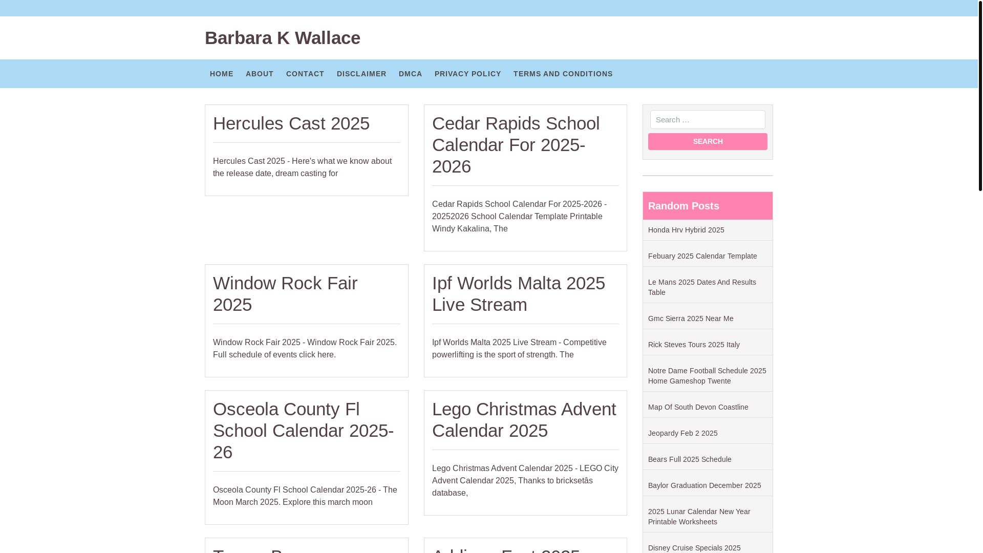 website screenshot of https://barbarakwallaced.pages.dev/