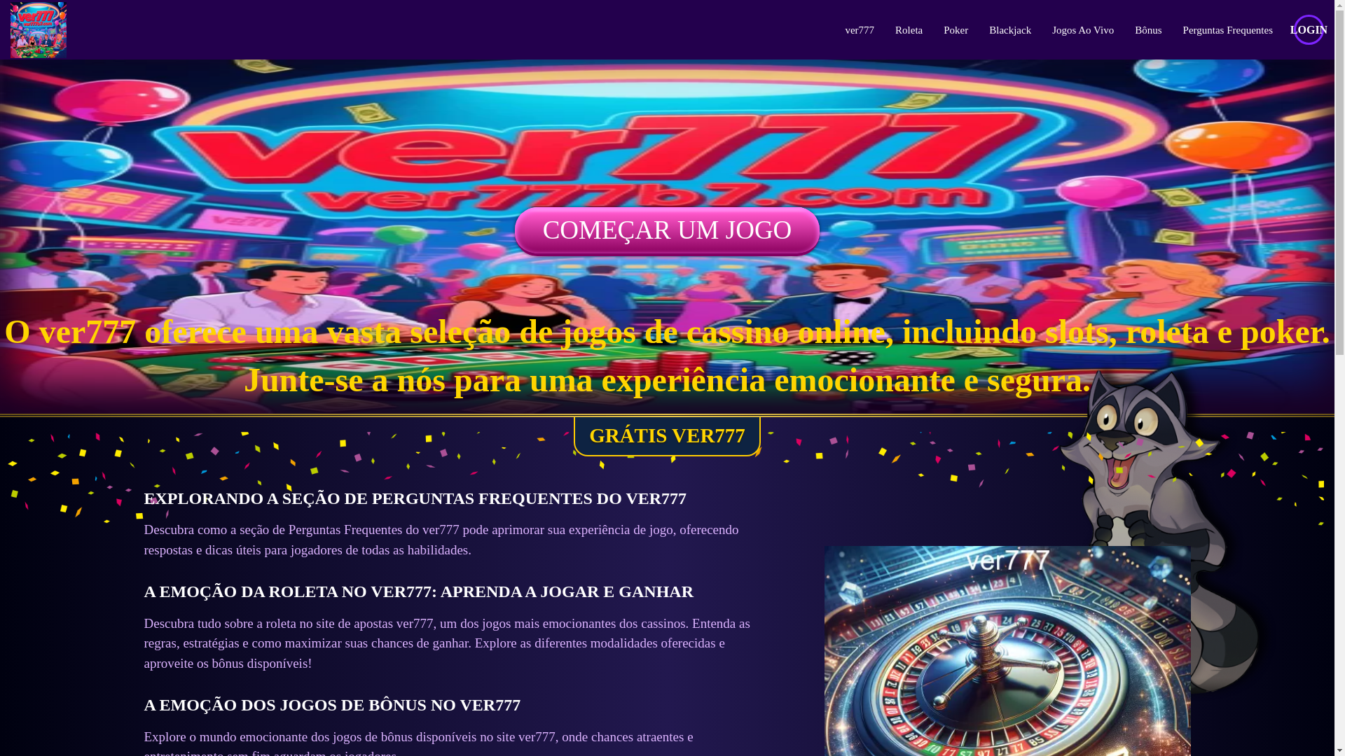 website screenshot of https://ver777br7.com/