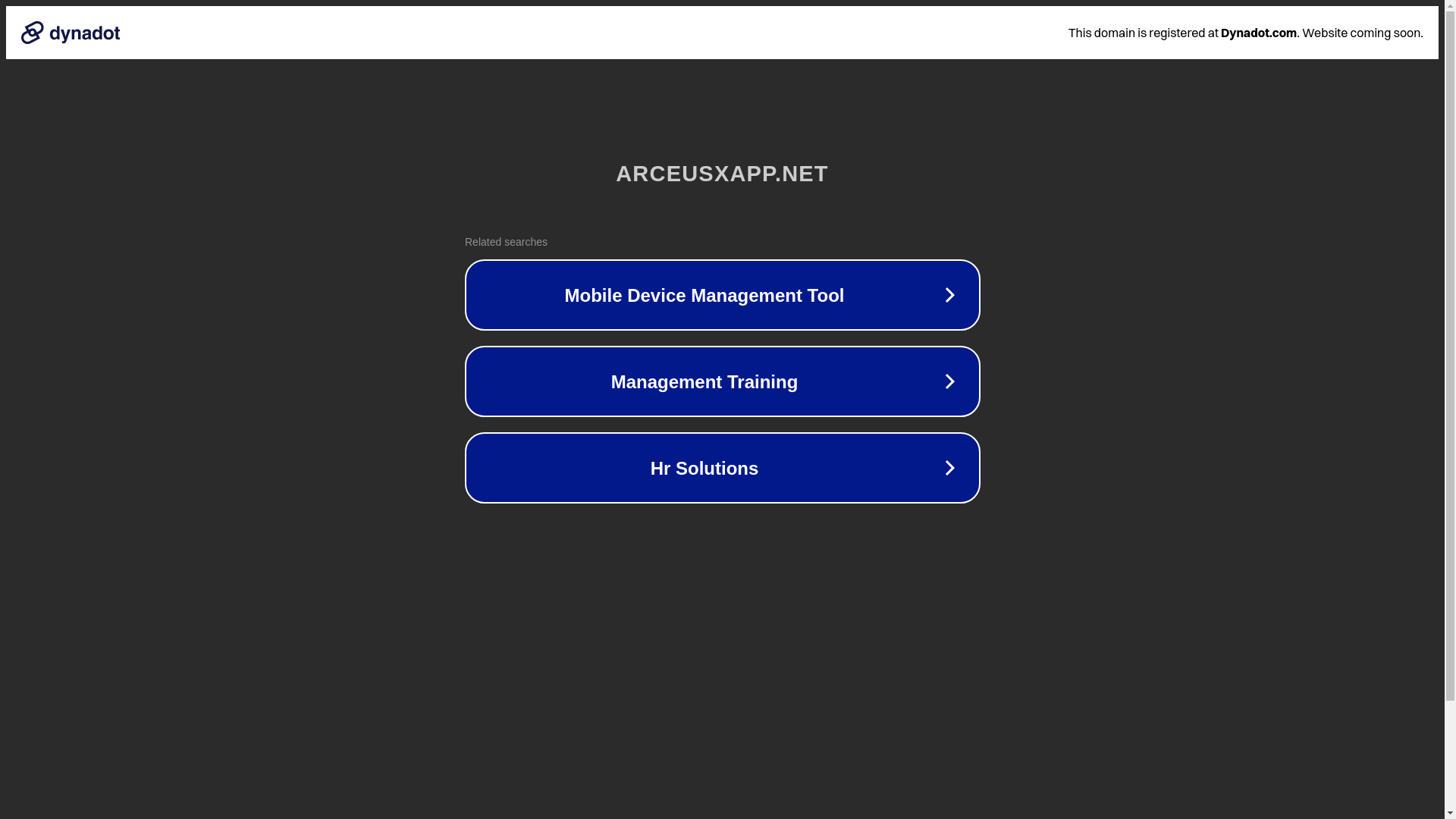 website screenshot of https://arceusxapp.net/