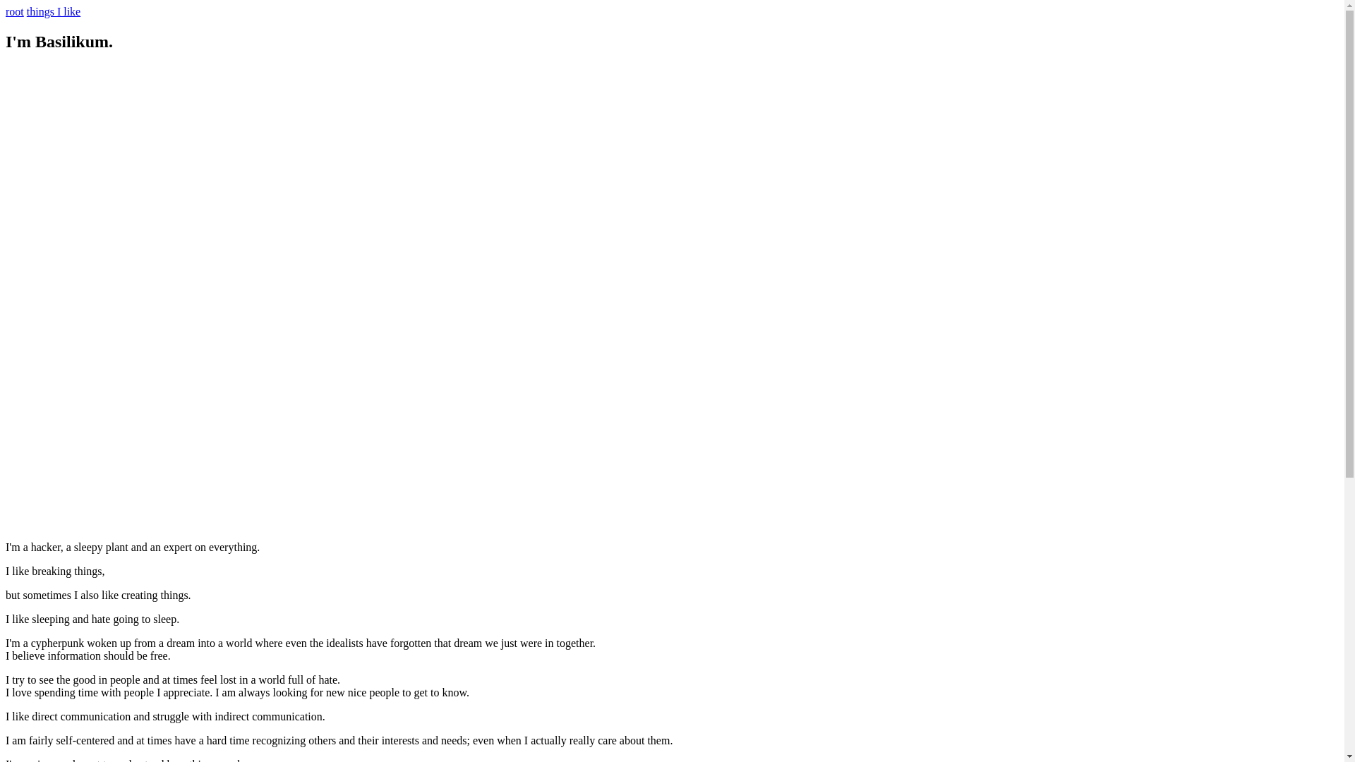 website screenshot of https://onion.basilikum.pet/