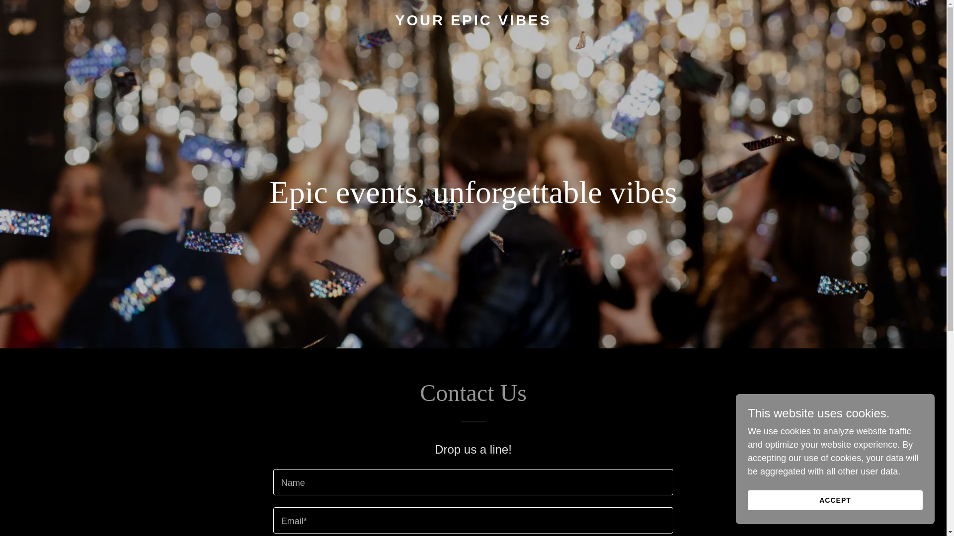 website screenshot of https://yourepicvibes.net/