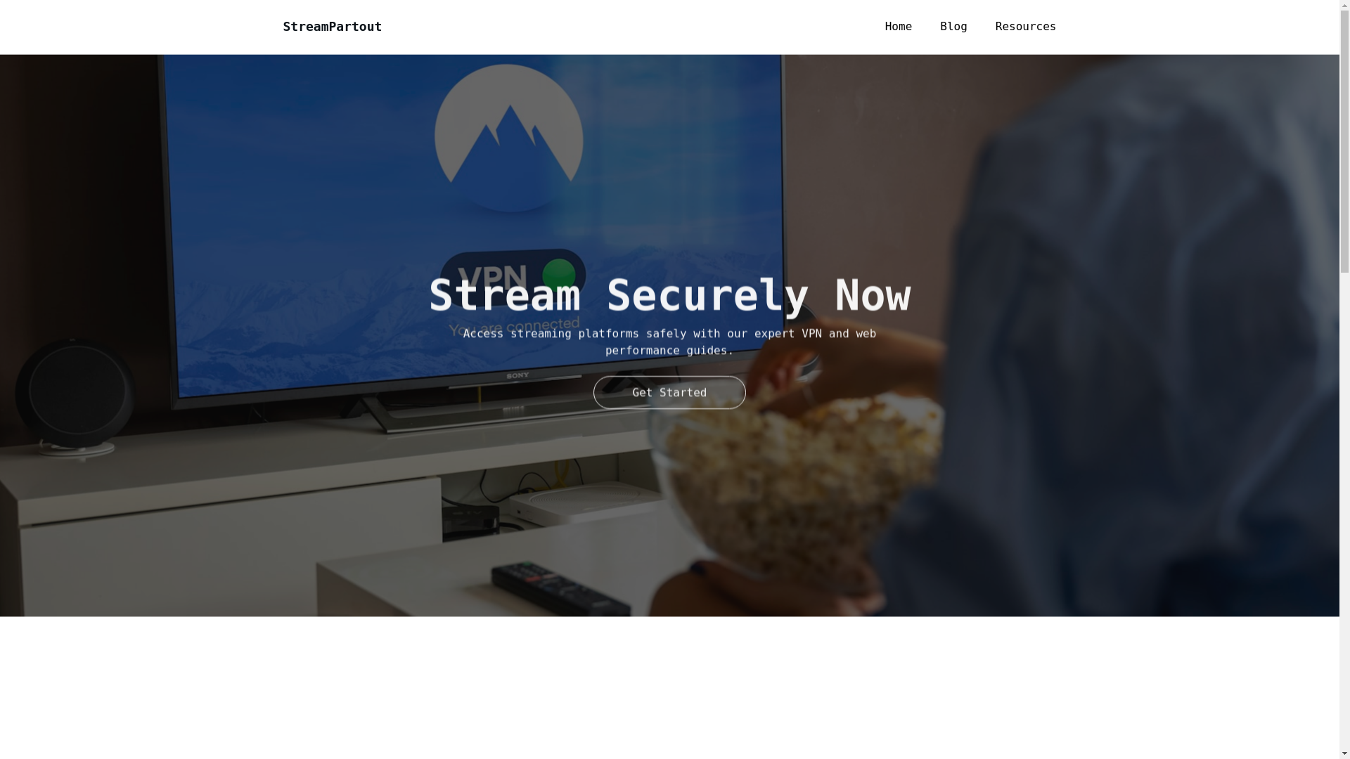 website screenshot of https://streampartout.fr/