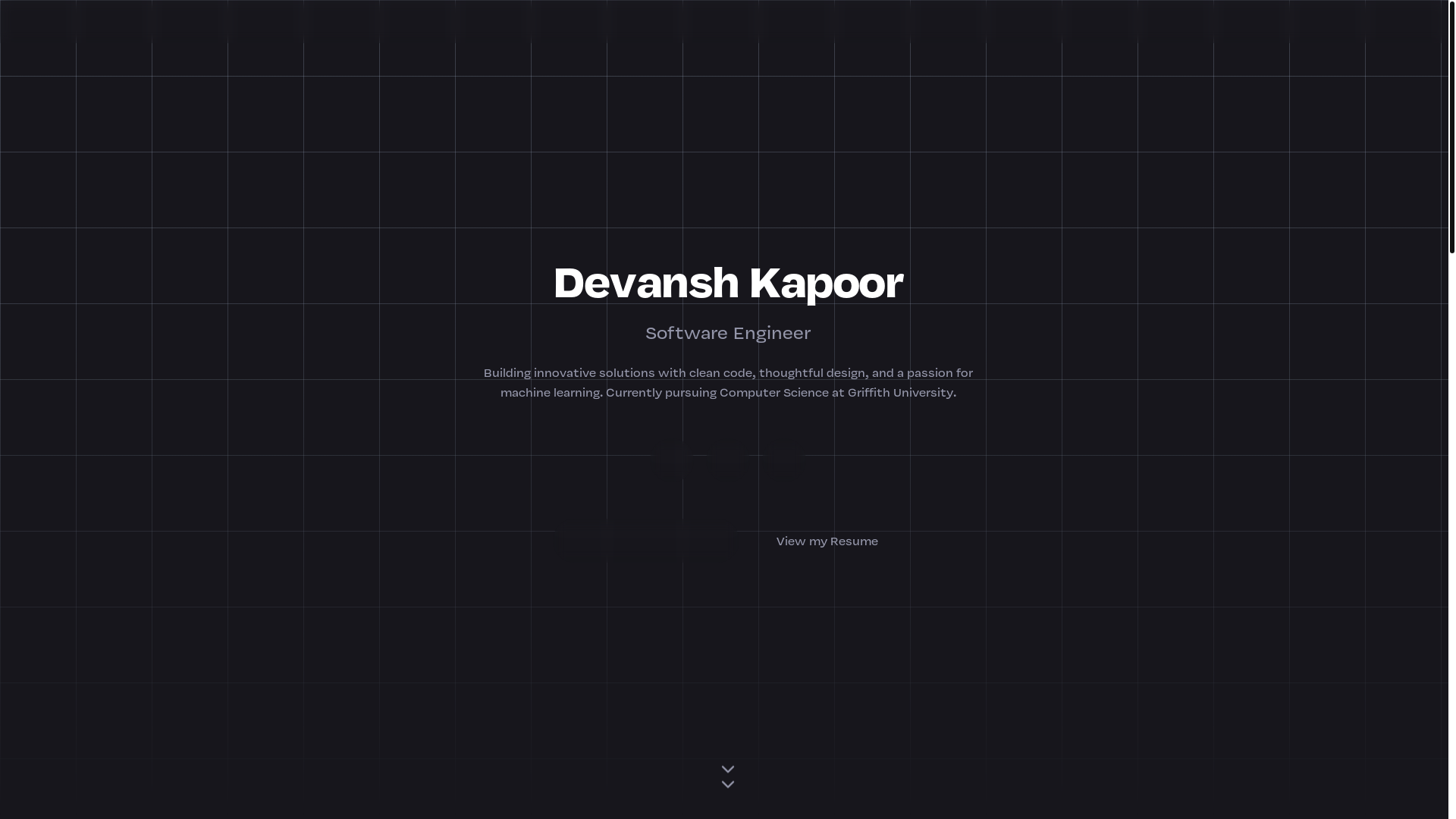 website screenshot of https://devkapoor.com/