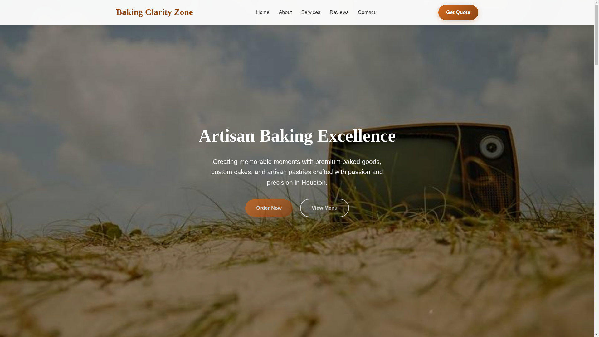 website screenshot of https://bakingclarityzone.qpon/