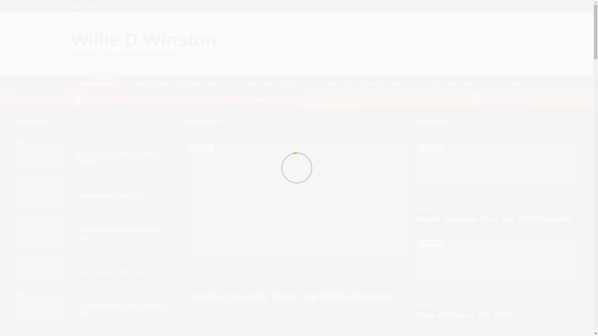 website screenshot of https://williedwinstonr.pages.dev/